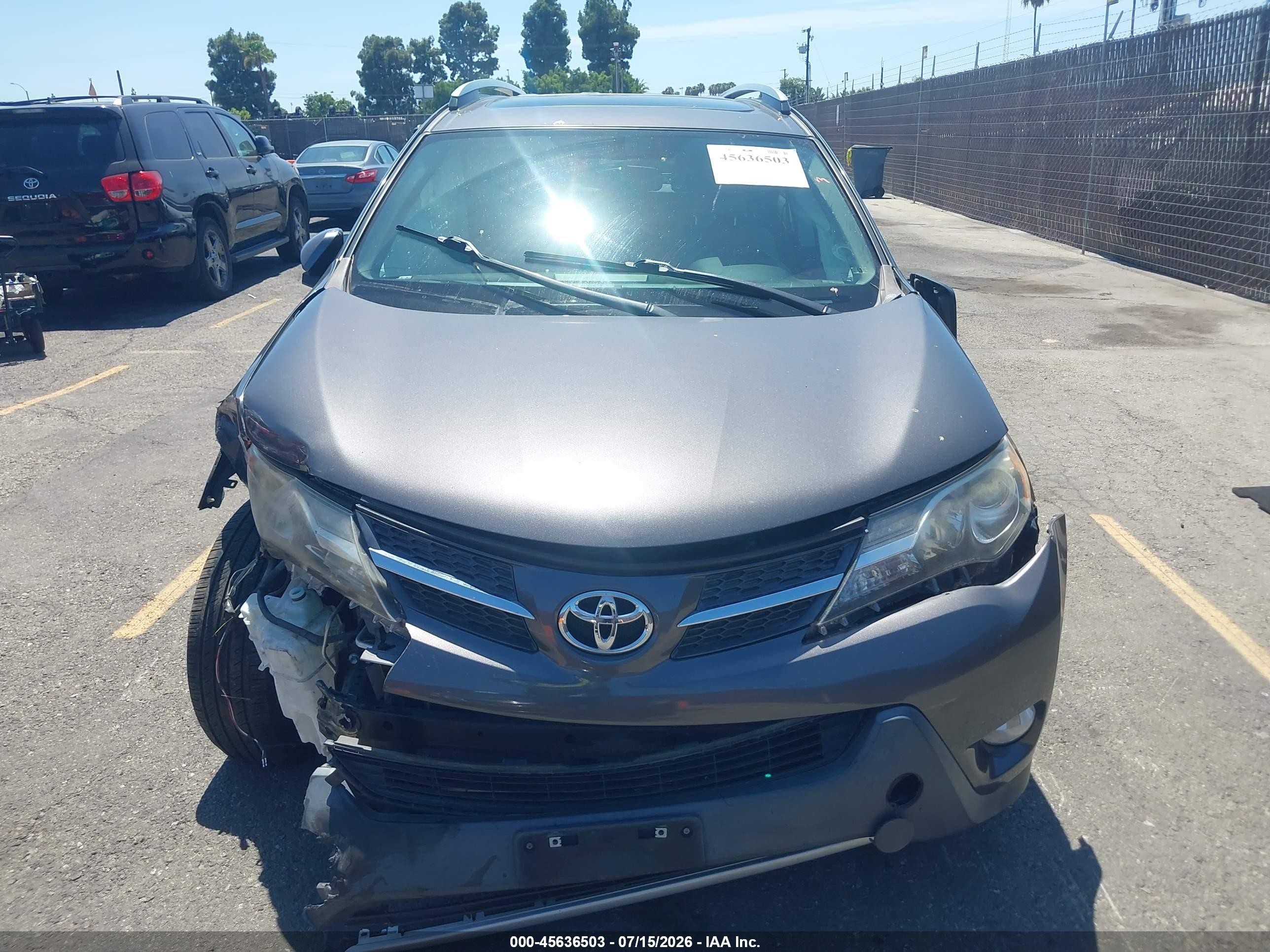 2013 Toyota Rav4 Limited Gray vin: 2T3YFREV1DW052863