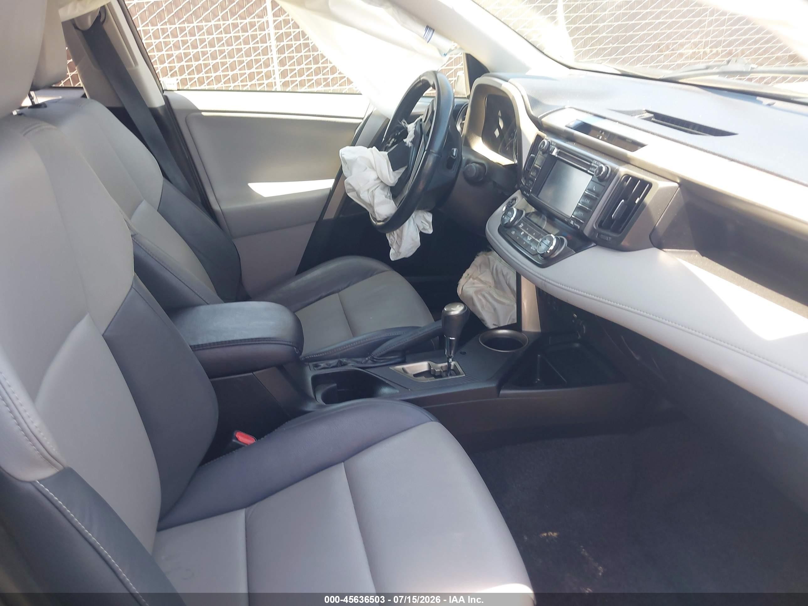 2013 Toyota Rav4 Limited Gray vin: 2T3YFREV1DW052863
