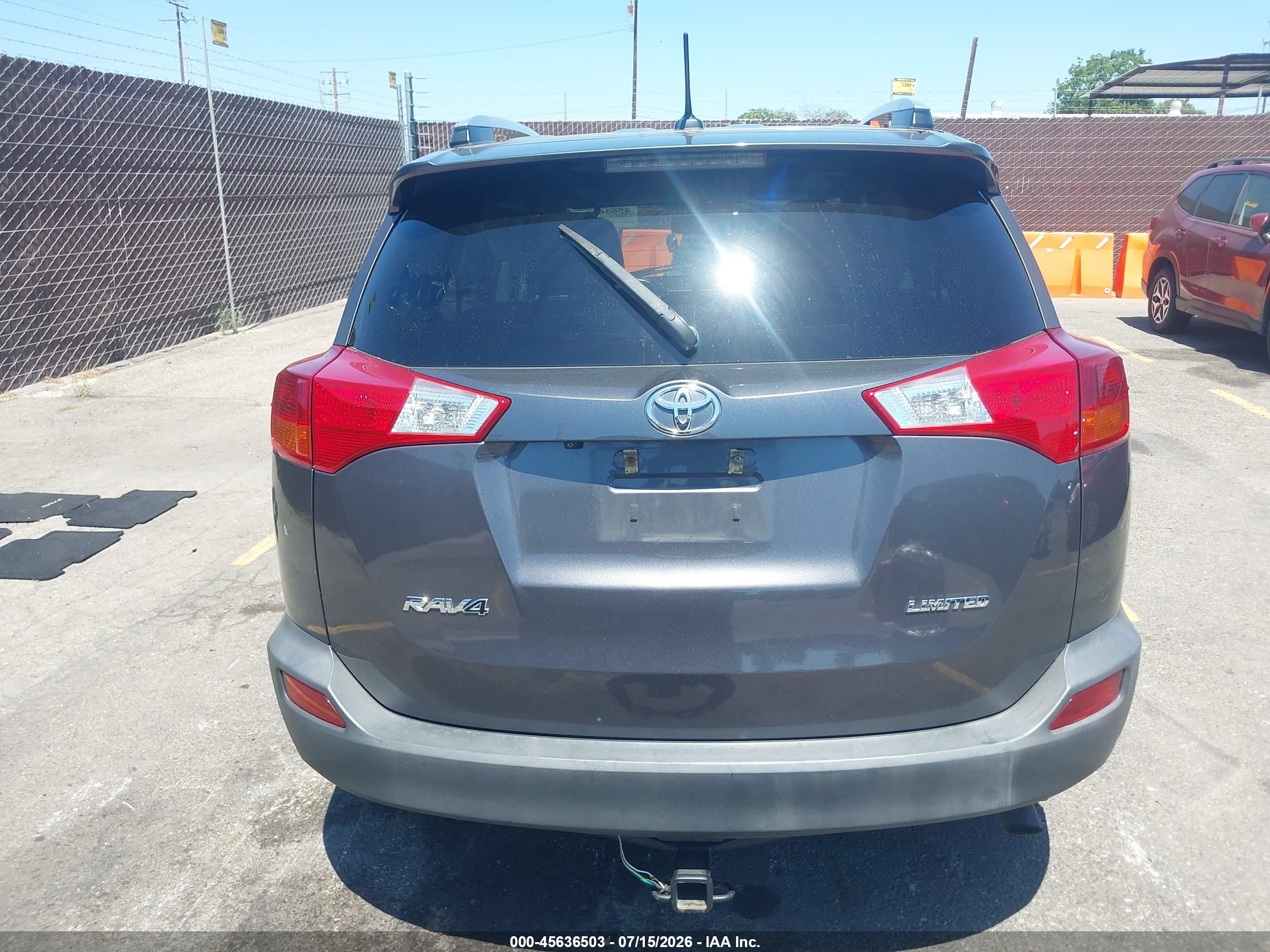 2013 Toyota Rav4 Limited Gray vin: 2T3YFREV1DW052863