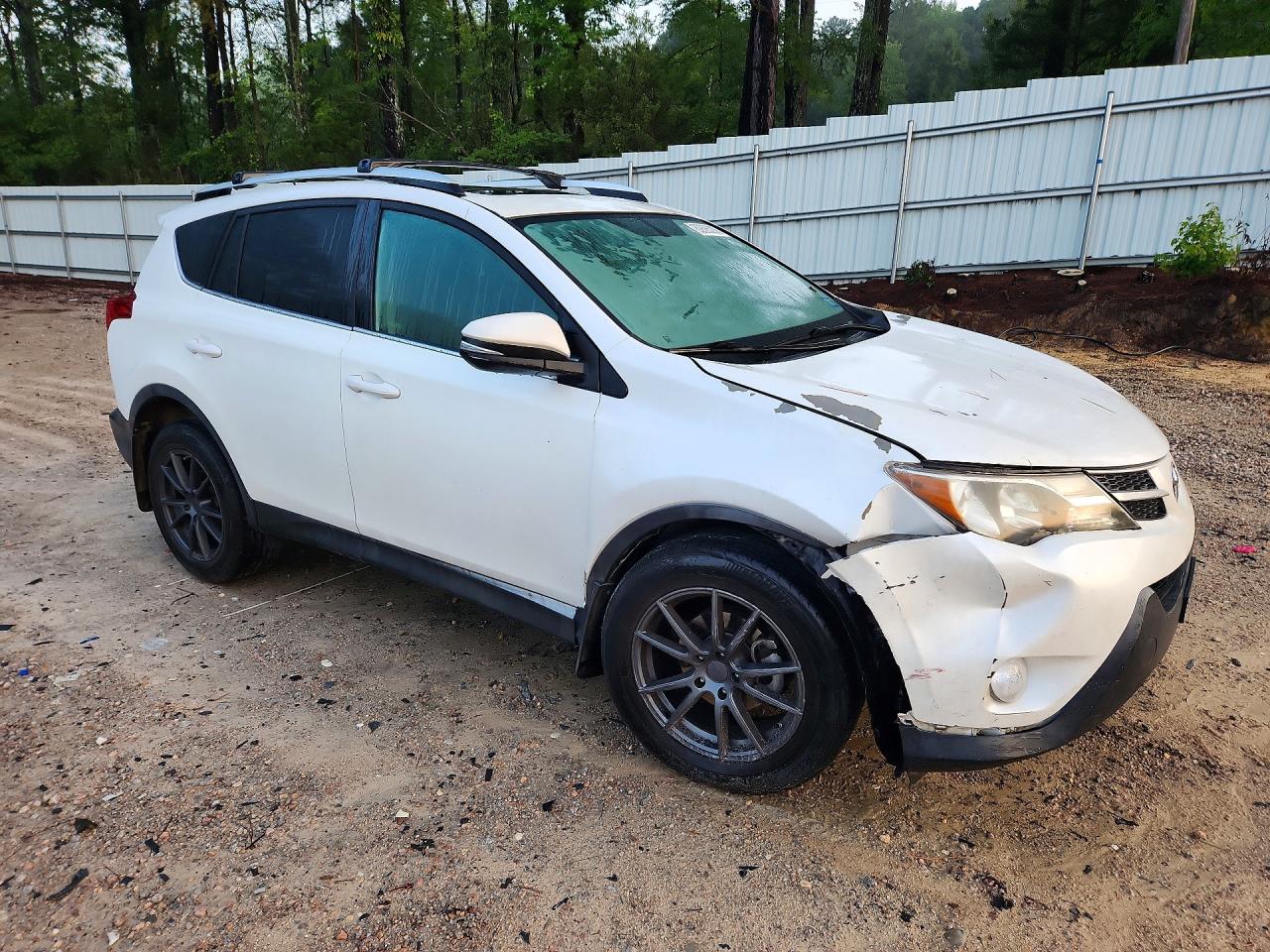 2013 Toyota Rav4 Limited Белый vin: 2T3YFREV1DW053527