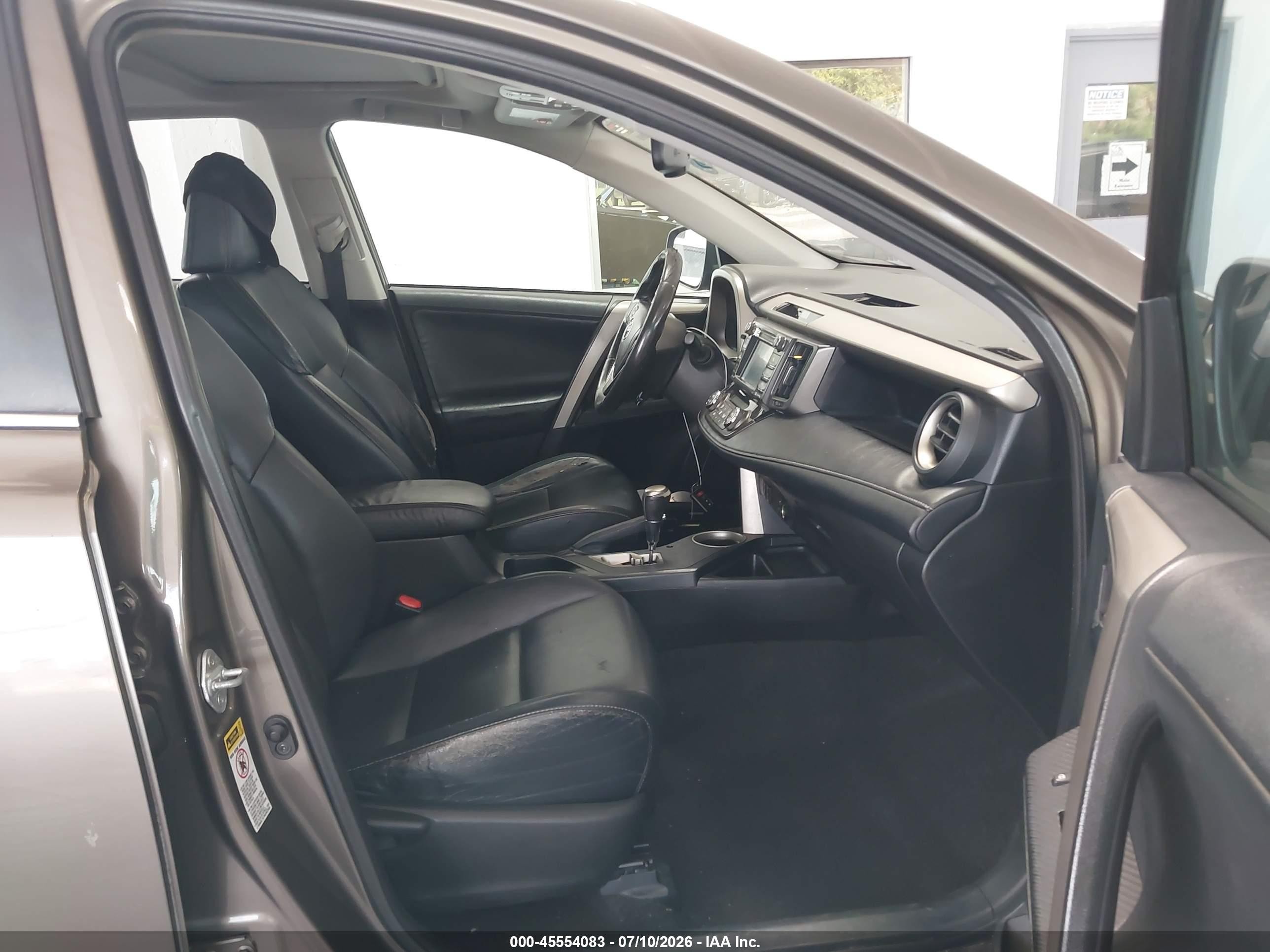 2013 Toyota Rav4 Limited Beige vin: 2T3YFREV1DW071882