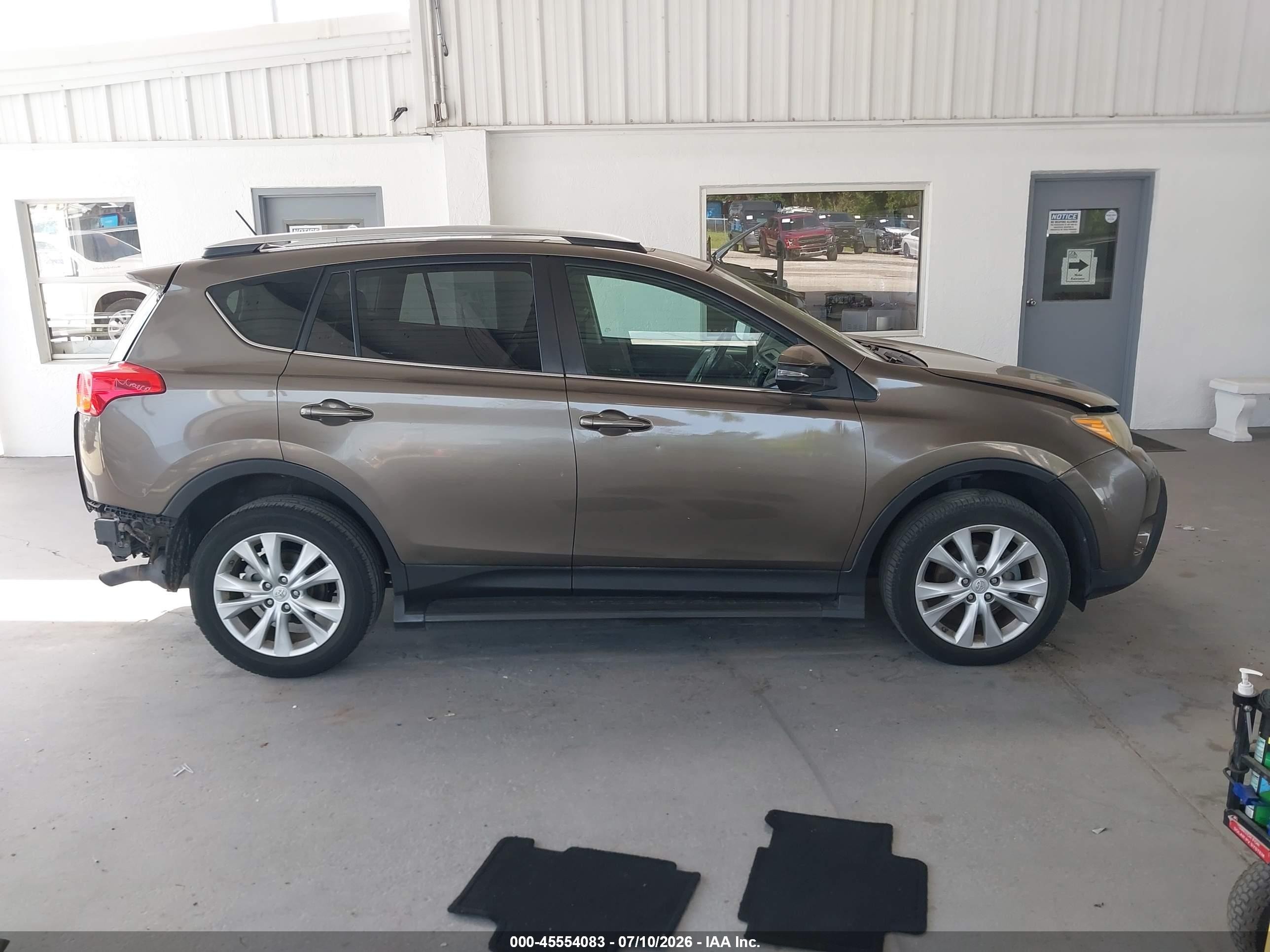 2013 Toyota Rav4 Limited Beige vin: 2T3YFREV1DW071882