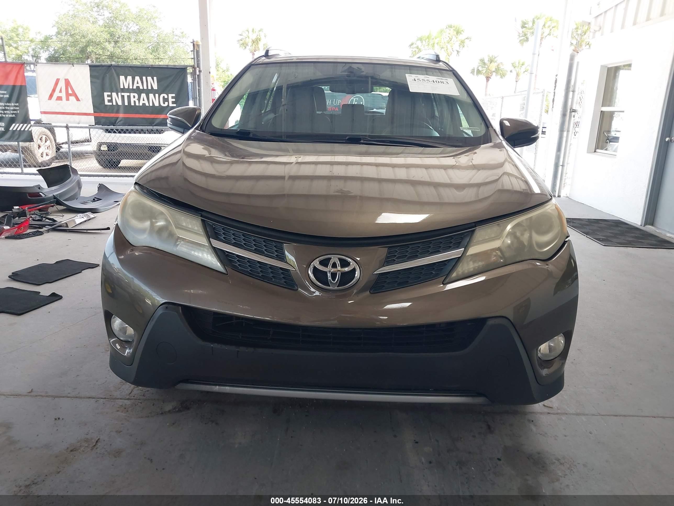 2013 Toyota Rav4 Limited Beige vin: 2T3YFREV1DW071882
