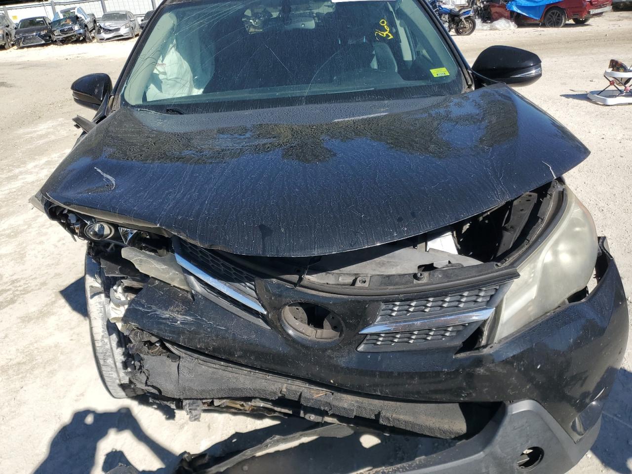 2014 Toyota Rav4 Limited Черный vin: 2T3YFREV1EW094368