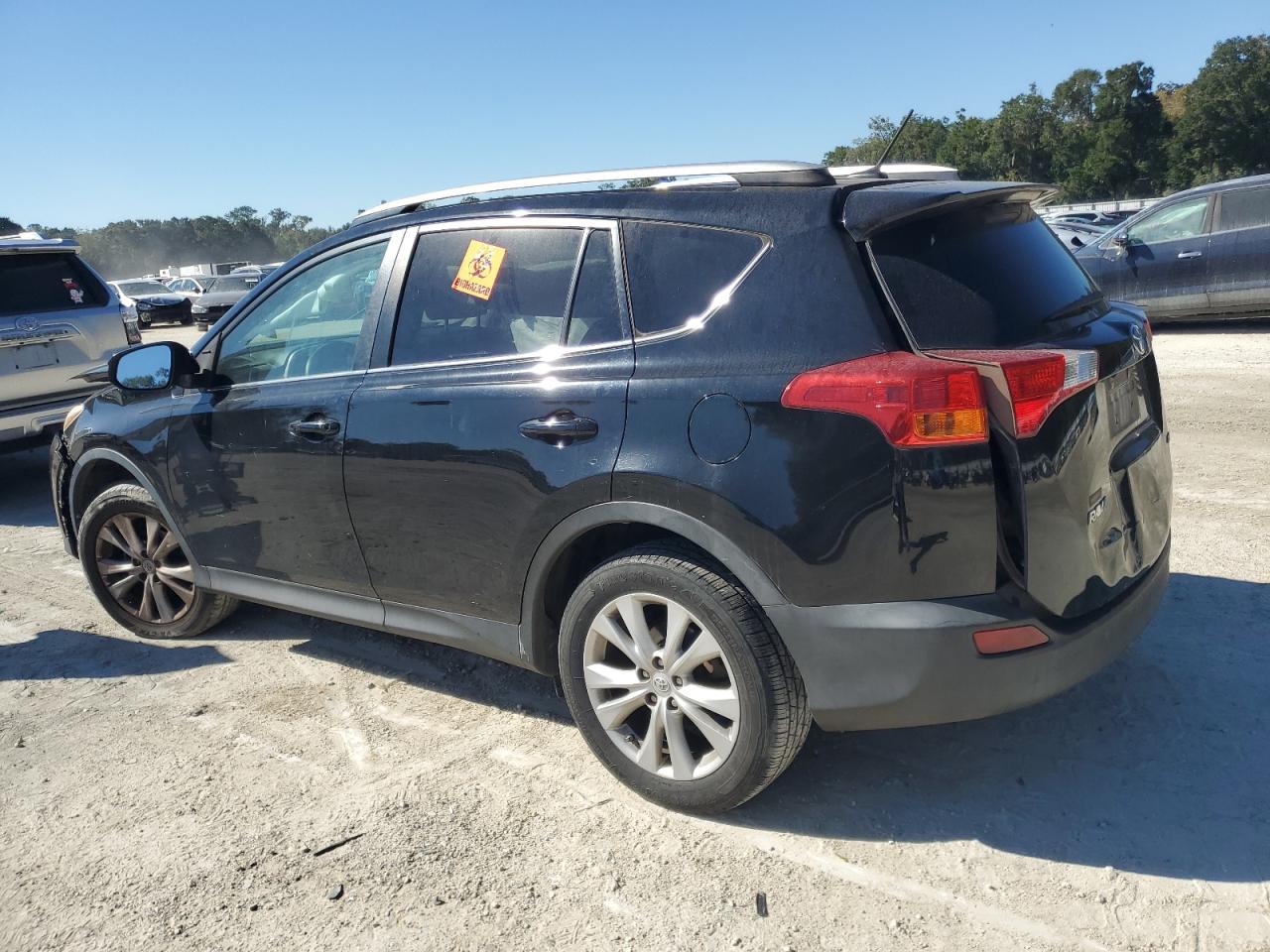 2014 Toyota Rav4 Limited Черный vin: 2T3YFREV1EW094368