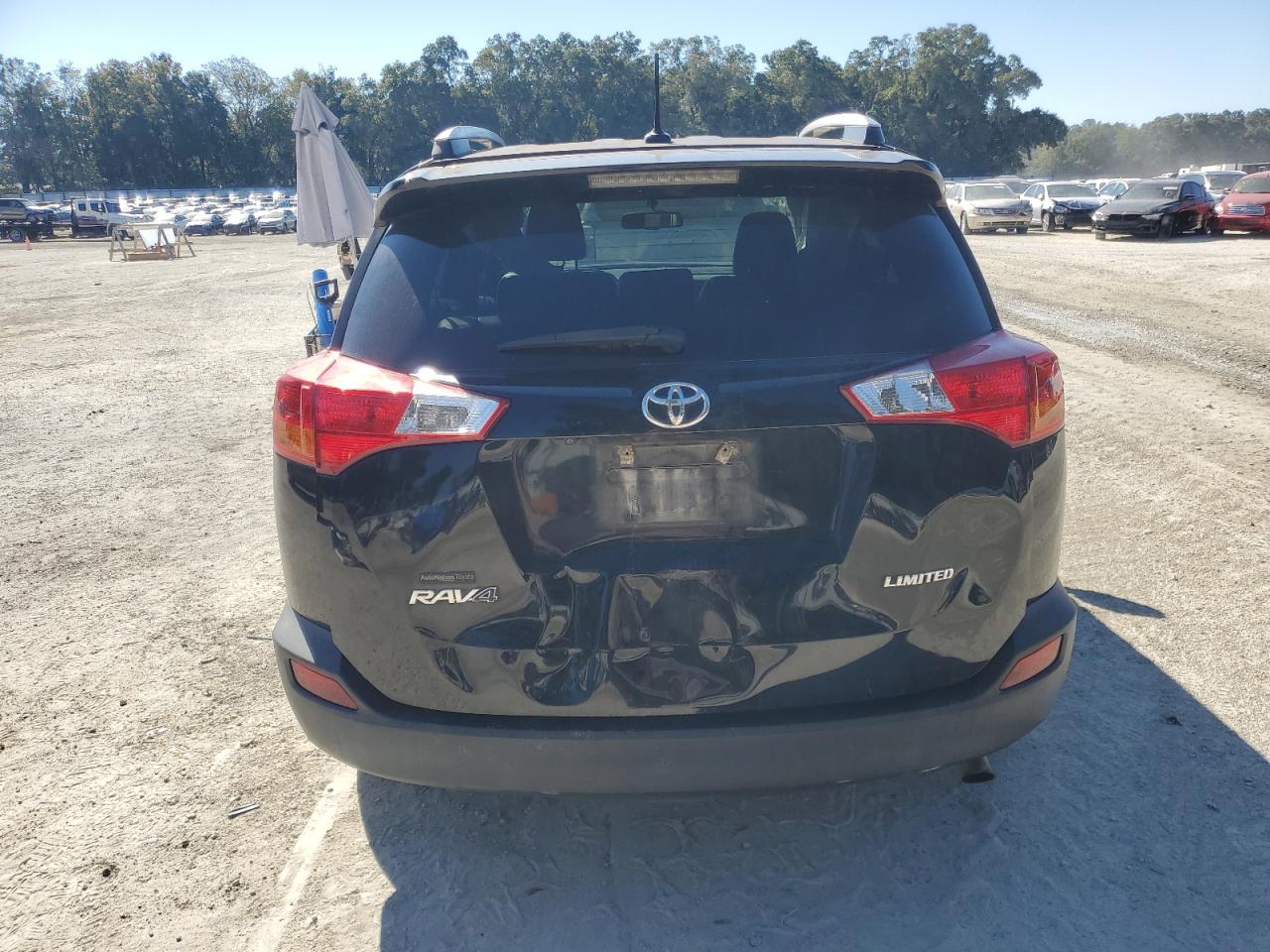 2014 Toyota Rav4 Limited Черный vin: 2T3YFREV1EW094368