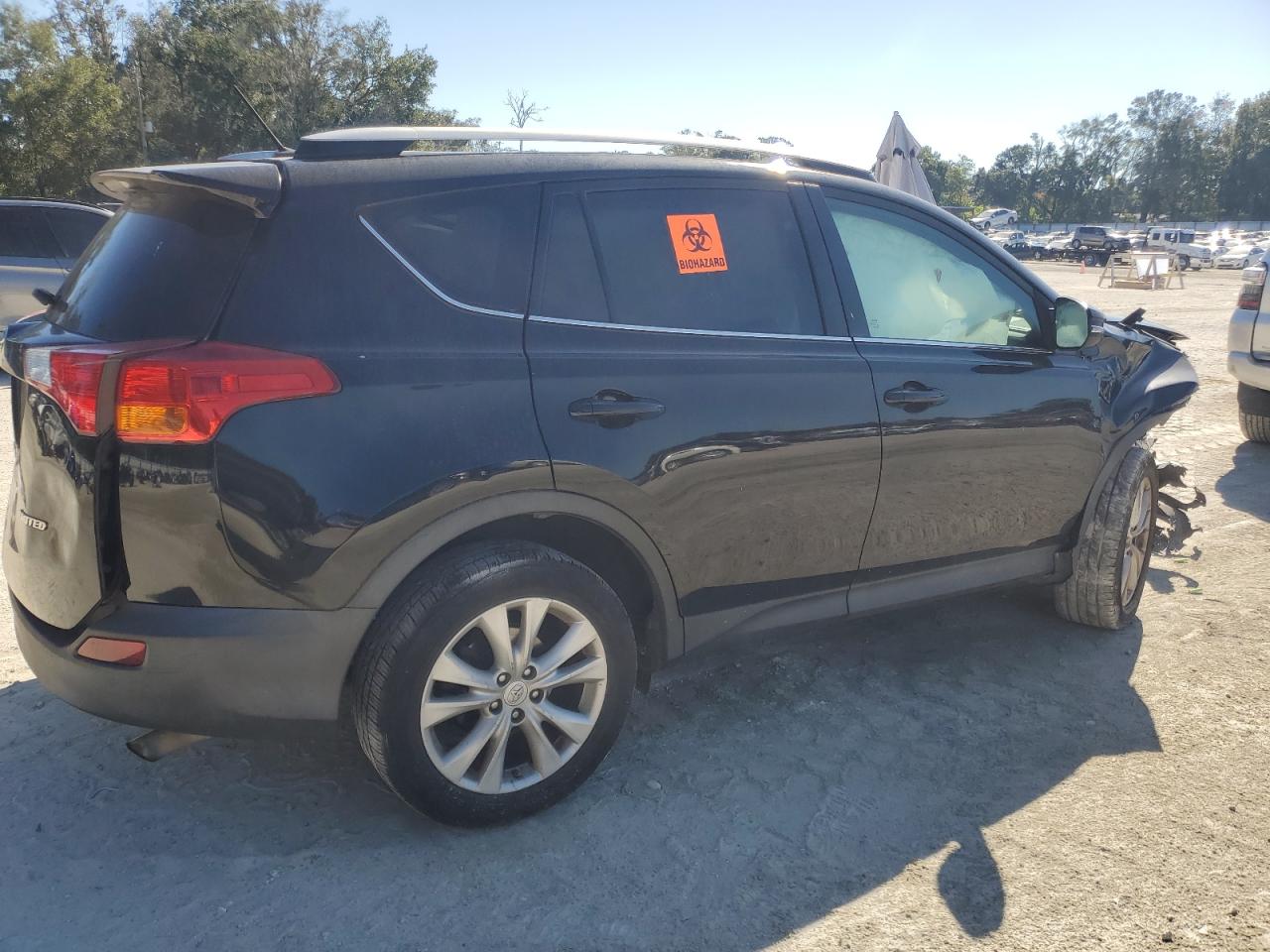 2014 Toyota Rav4 Limited Черный vin: 2T3YFREV1EW094368