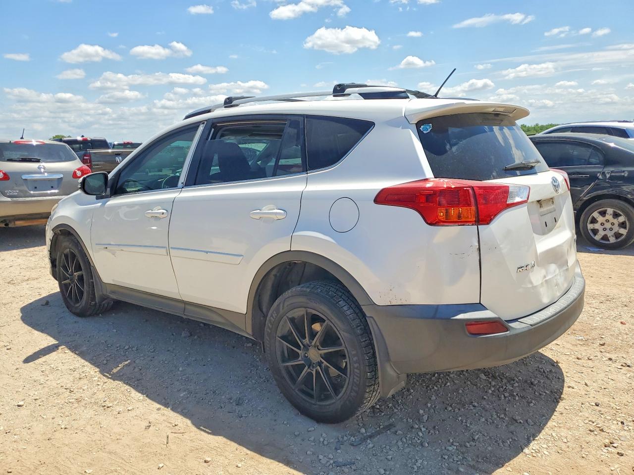 2014 Toyota Rav4 Limited White vin: 2T3YFREV1EW106079
