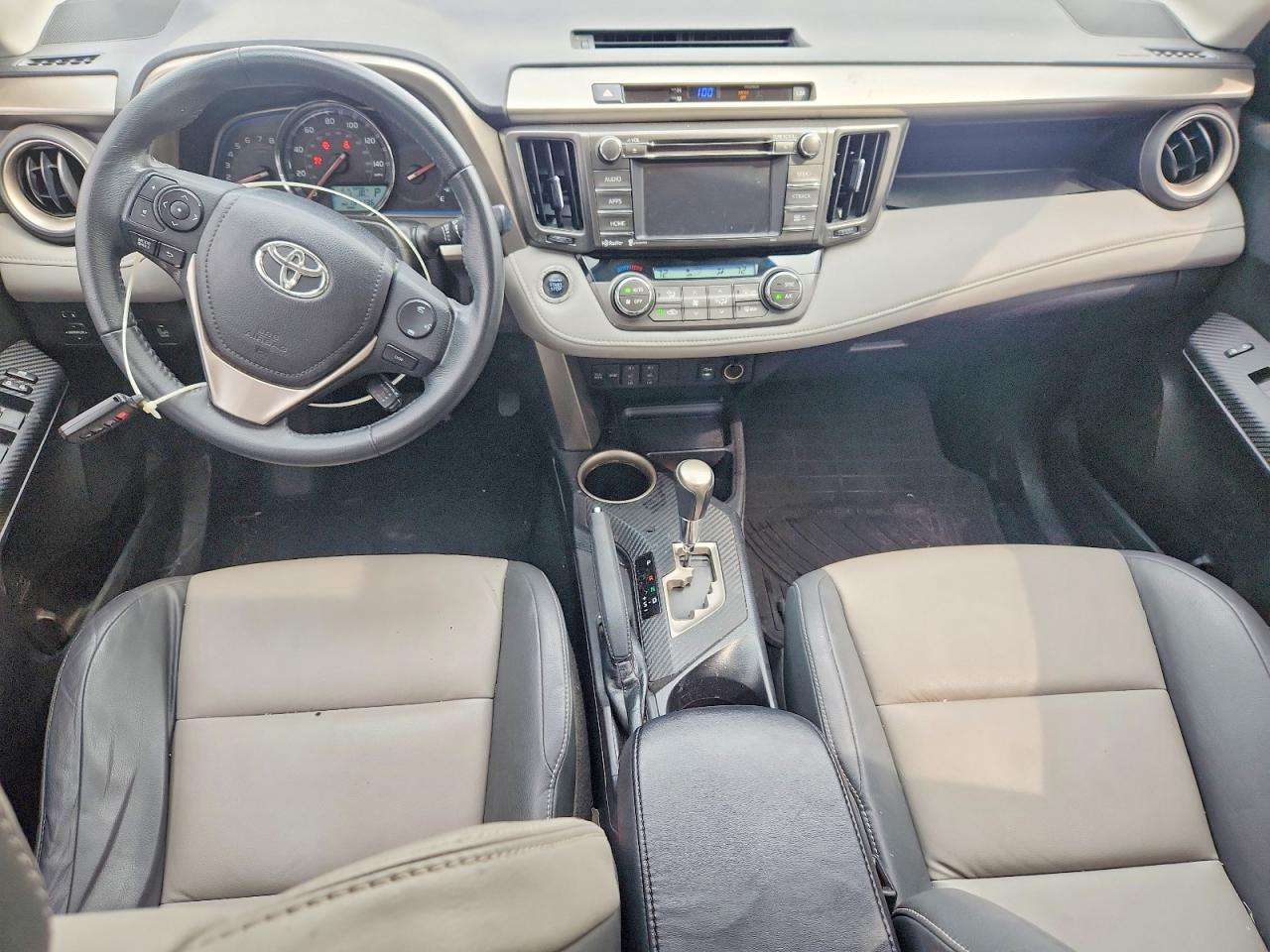 2014 Toyota Rav4 Limited White vin: 2T3YFREV1EW106079