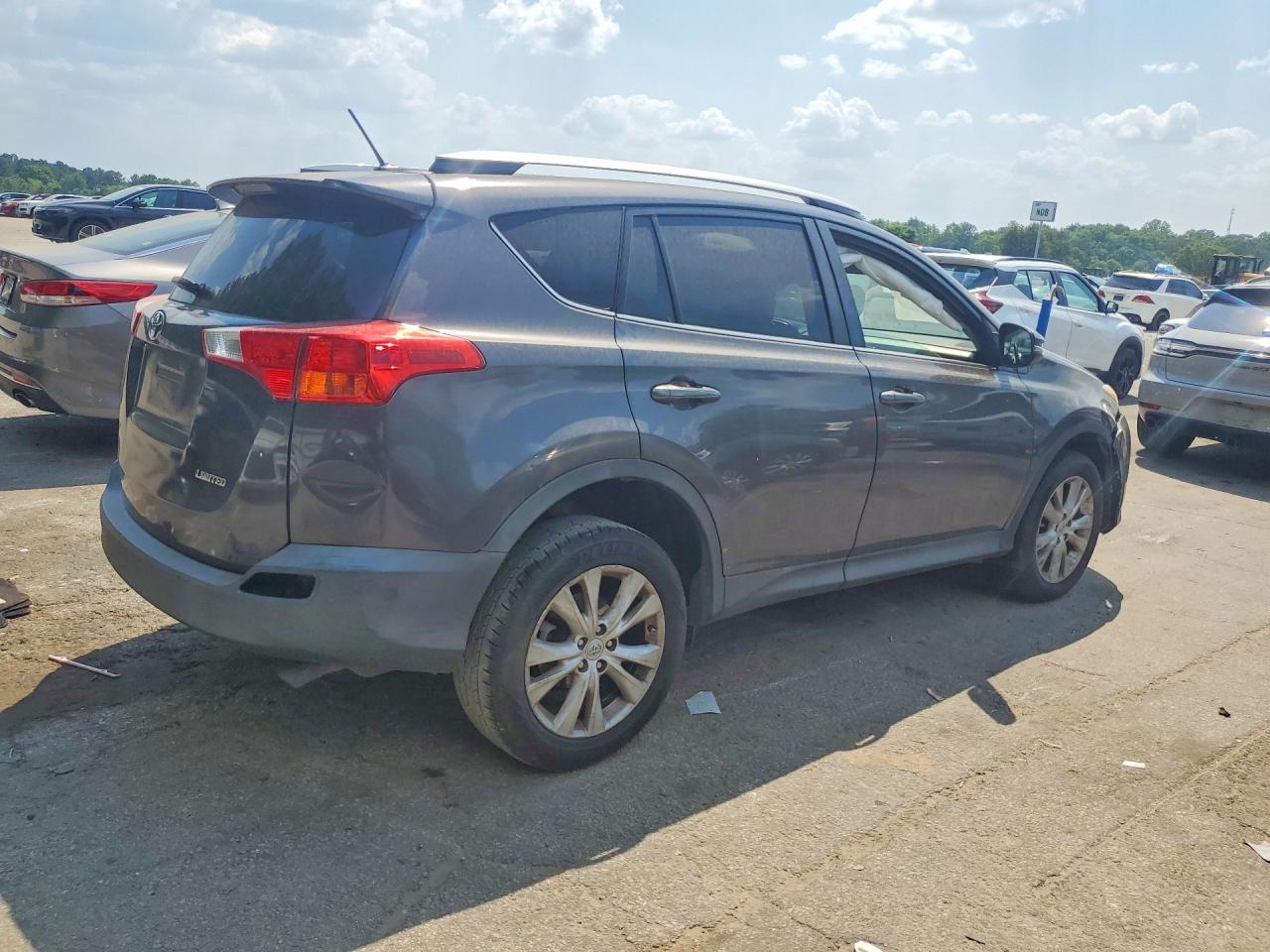2015 Toyota Rav4 Limited Gray vin: 2T3YFREV1FW143411