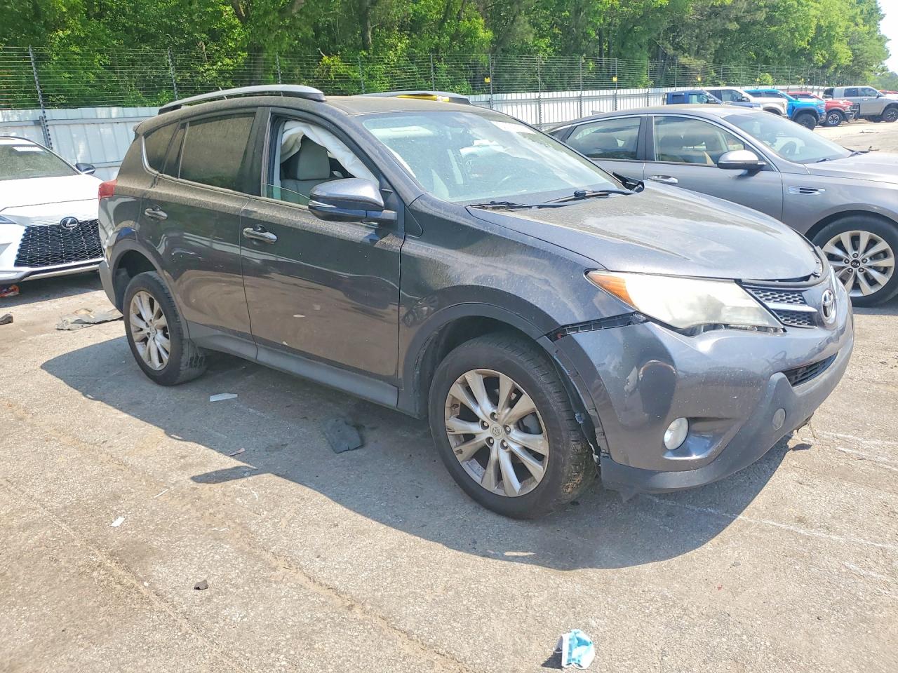 2015 Toyota Rav4 Limited Gray vin: 2T3YFREV1FW143411