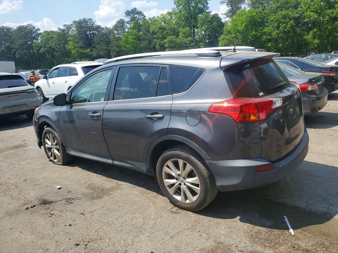 2015 Toyota Rav4 Limited Gray vin: 2T3YFREV1FW143411