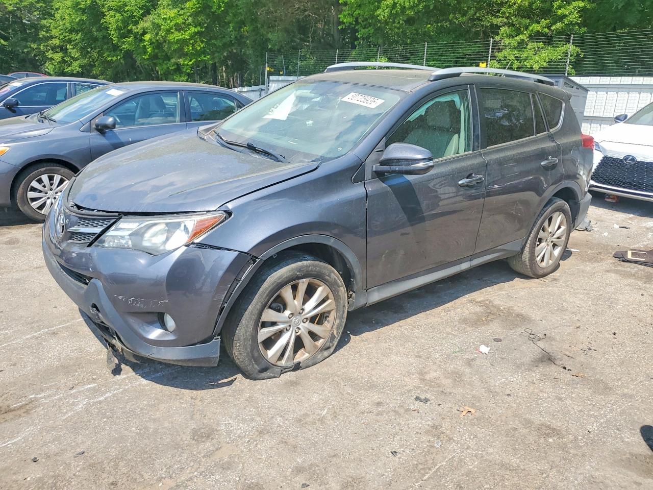 2015 Toyota Rav4 Limited Gray vin: 2T3YFREV1FW143411