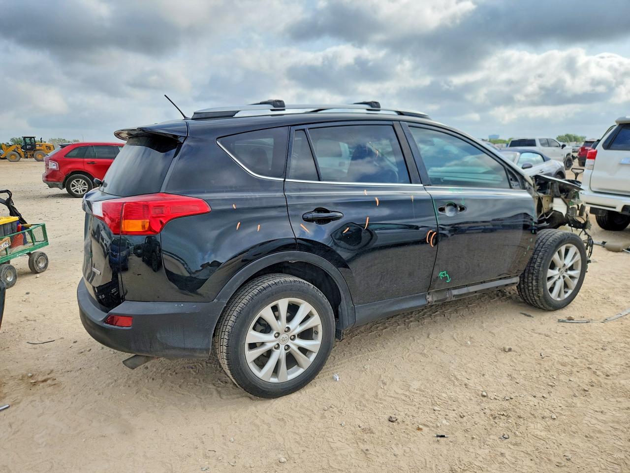 2015 Toyota Rav4 Limited Black vin: 2T3YFREV1FW150438