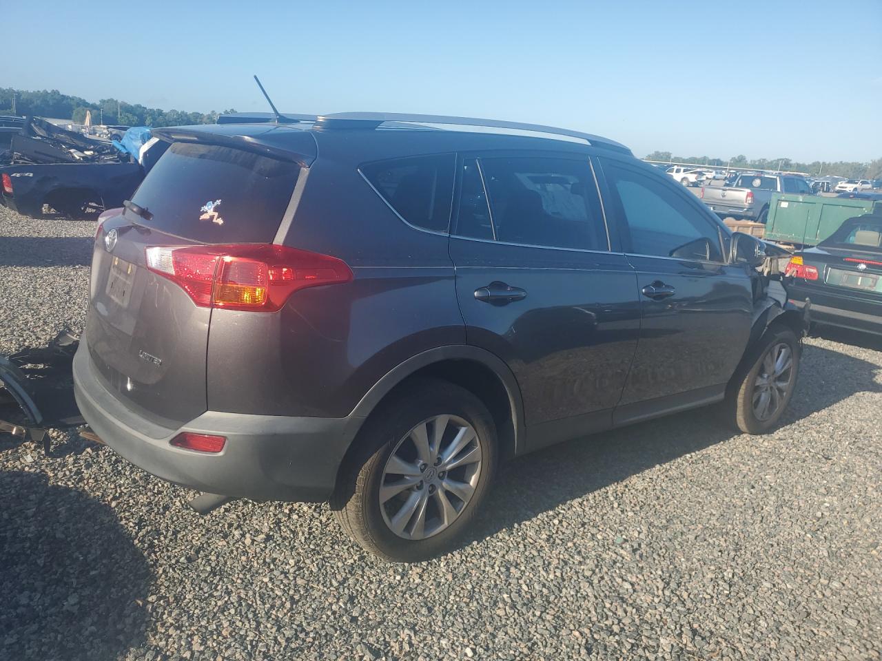 2015 Toyota Rav4 Limited Gray vin: 2T3YFREV1FW217782