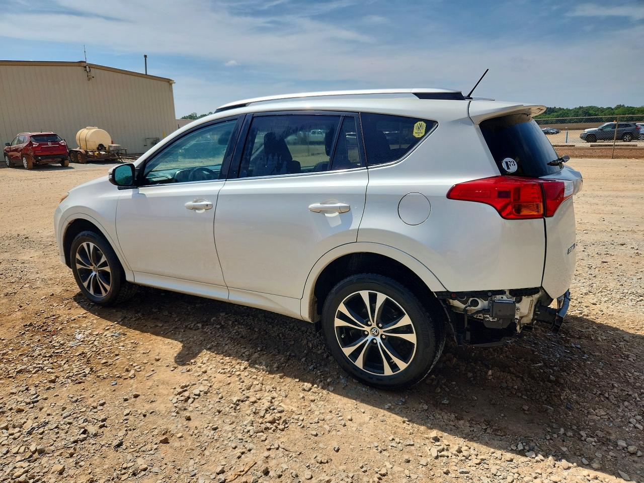 2015 Toyota Rav4 Limited Белый vin: 2T3YFREV1FW224859
