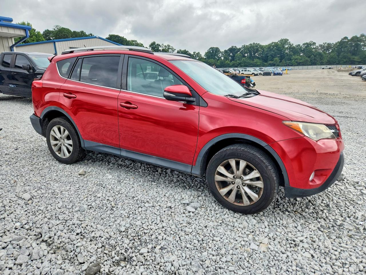 2015 Toyota Rav4 Limited Red vin: 2T3YFREV1FW225526