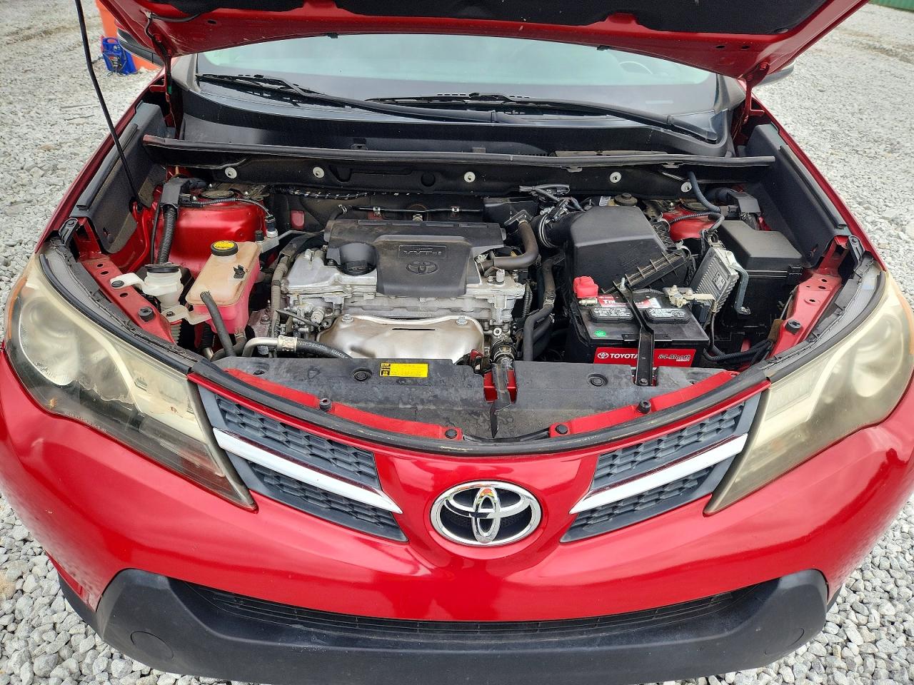 2015 Toyota Rav4 Limited Red vin: 2T3YFREV1FW225526