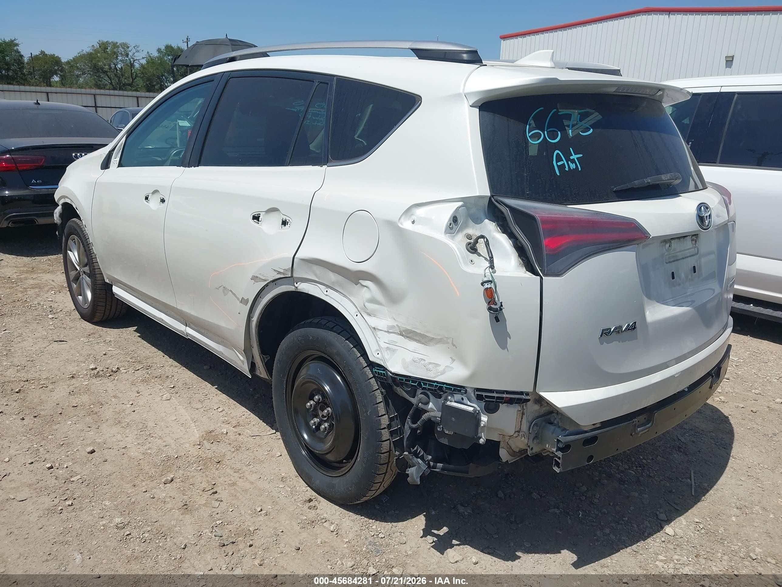 2017 Toyota Rav4 Limited Белый vin: 2T3YFREV1HW368446