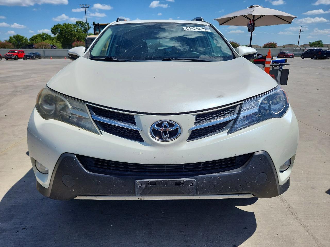 2013 Toyota Rav4 Limited White vin: 2T3YFREV2DW065993