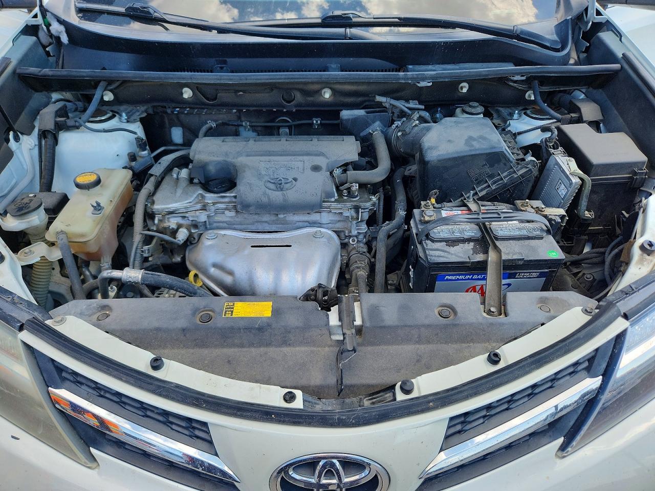 2013 Toyota Rav4 Limited White vin: 2T3YFREV2DW065993