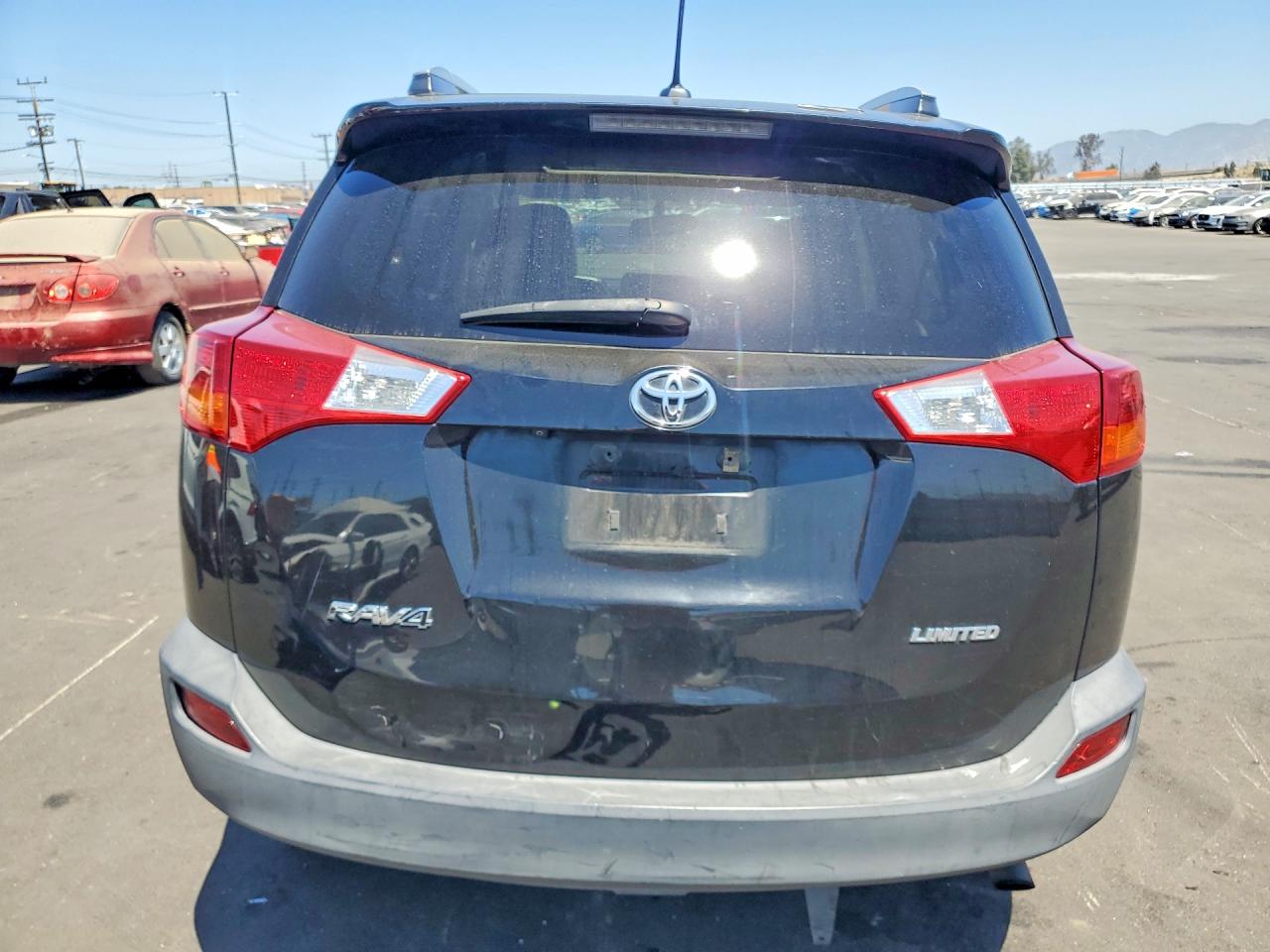 2014 Toyota Rav4 Limited Black vin: 2T3YFREV2EW097795