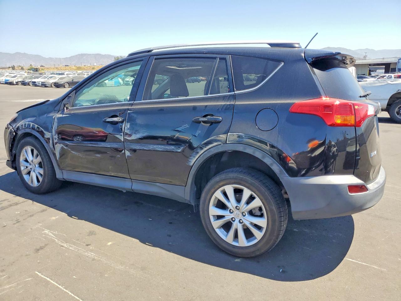 2014 Toyota Rav4 Limited Black vin: 2T3YFREV2EW097795
