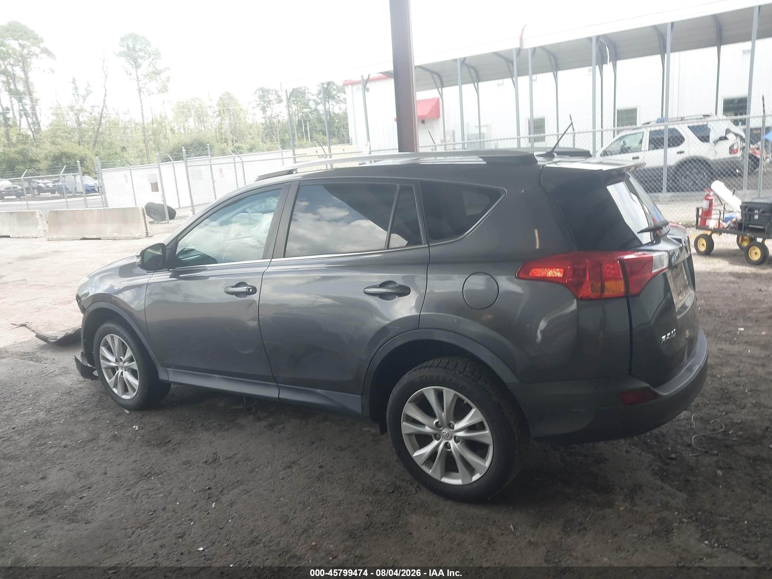 2014 Toyota Rav4 Limited Gray vin: 2T3YFREV2EW098347