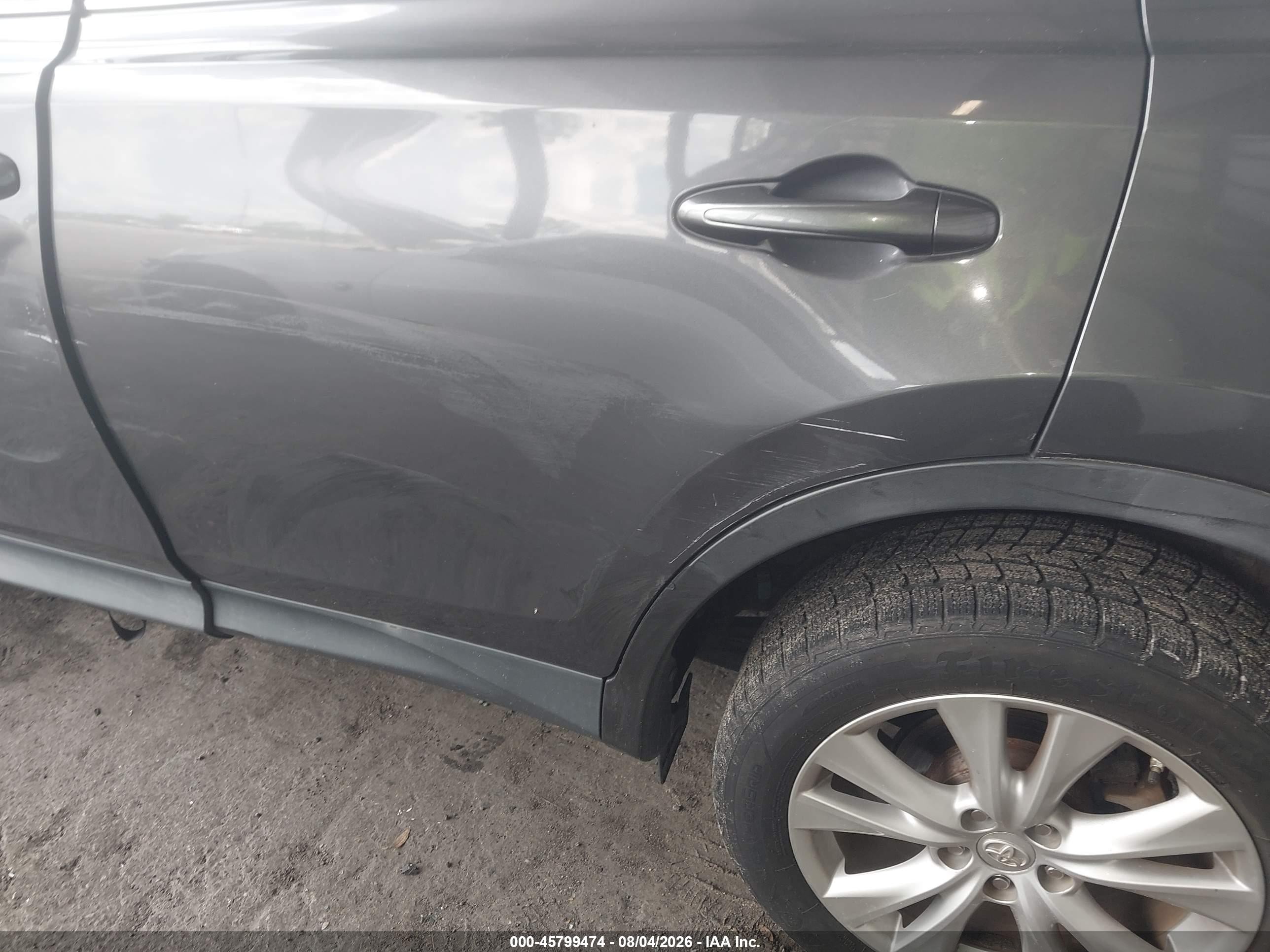2014 Toyota Rav4 Limited Gray vin: 2T3YFREV2EW098347