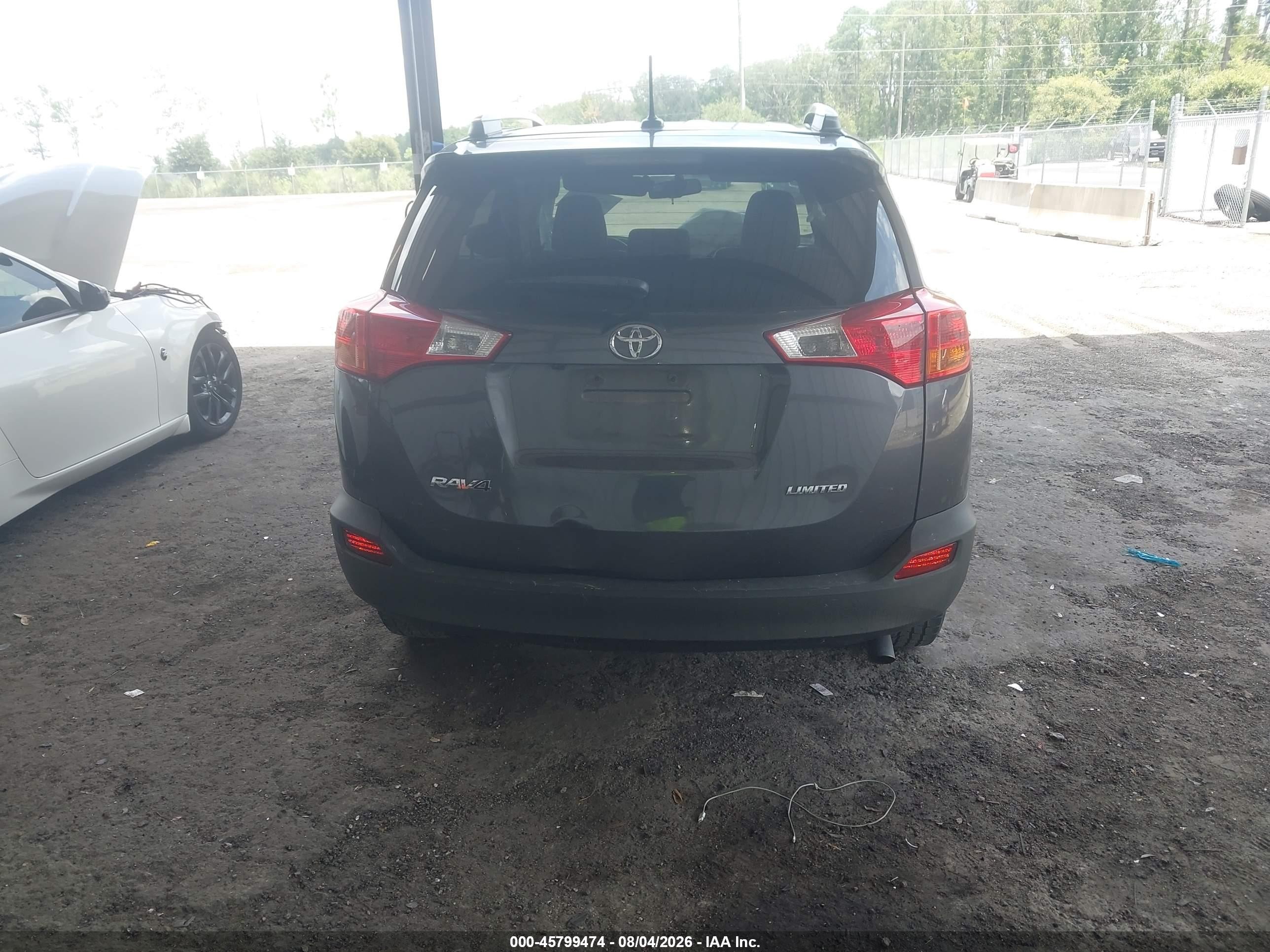 2014 Toyota Rav4 Limited Gray vin: 2T3YFREV2EW098347