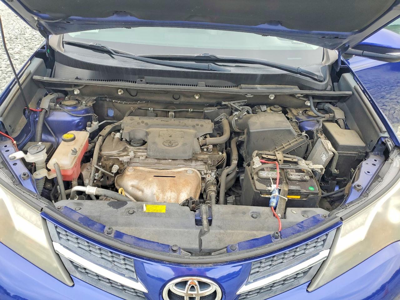 2014 Toyota Rav4 Limited Blue vin: 2T3YFREV2EW107774