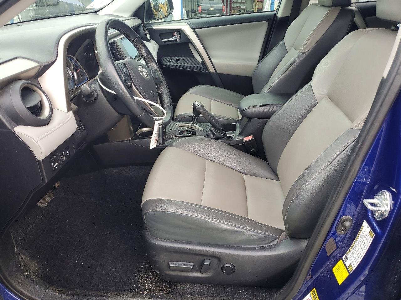 2014 Toyota Rav4 Limited Blue vin: 2T3YFREV2EW107774
