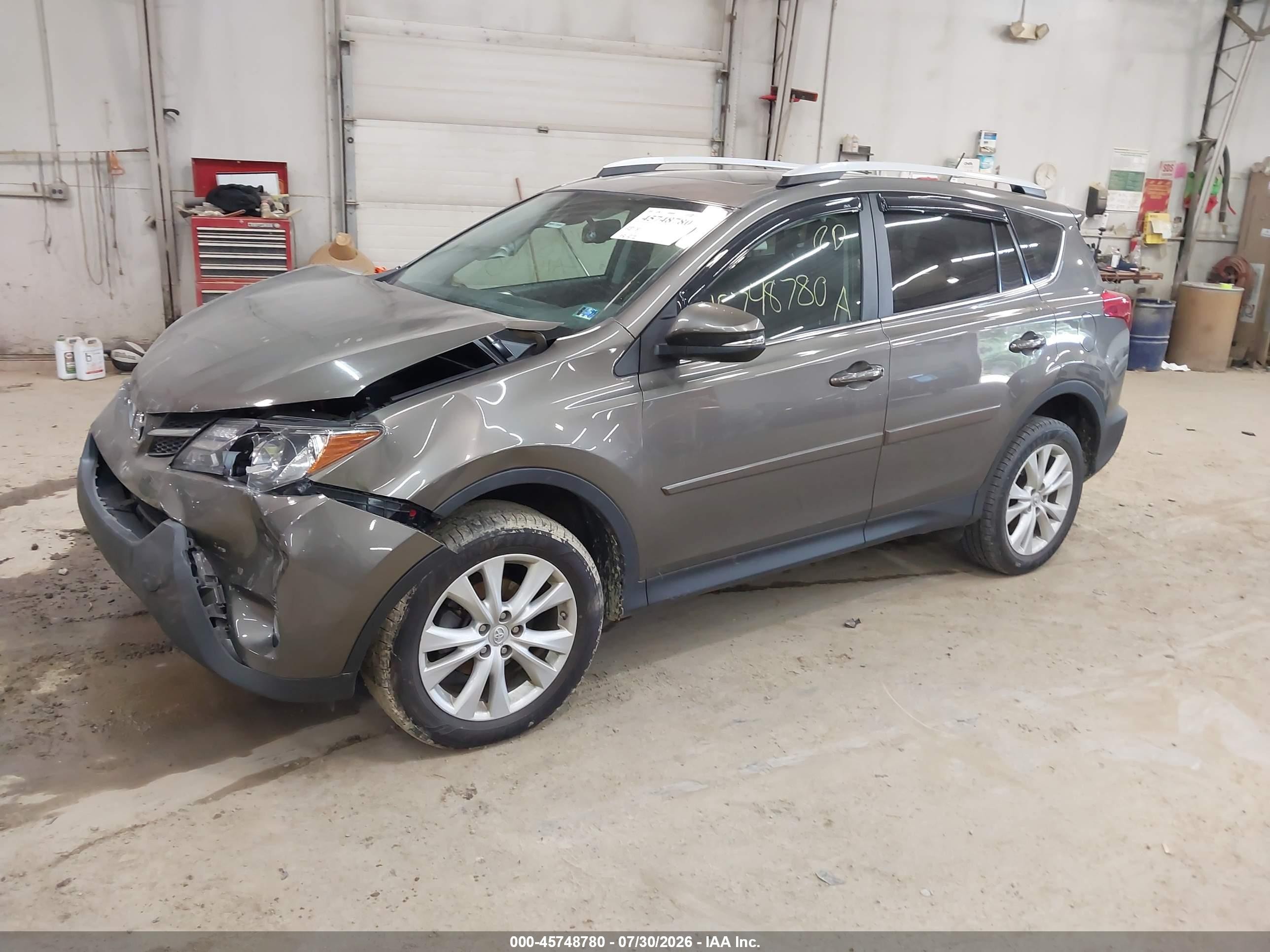 2014 Toyota Rav4 Limited Gold vin: 2T3YFREV2EW110982