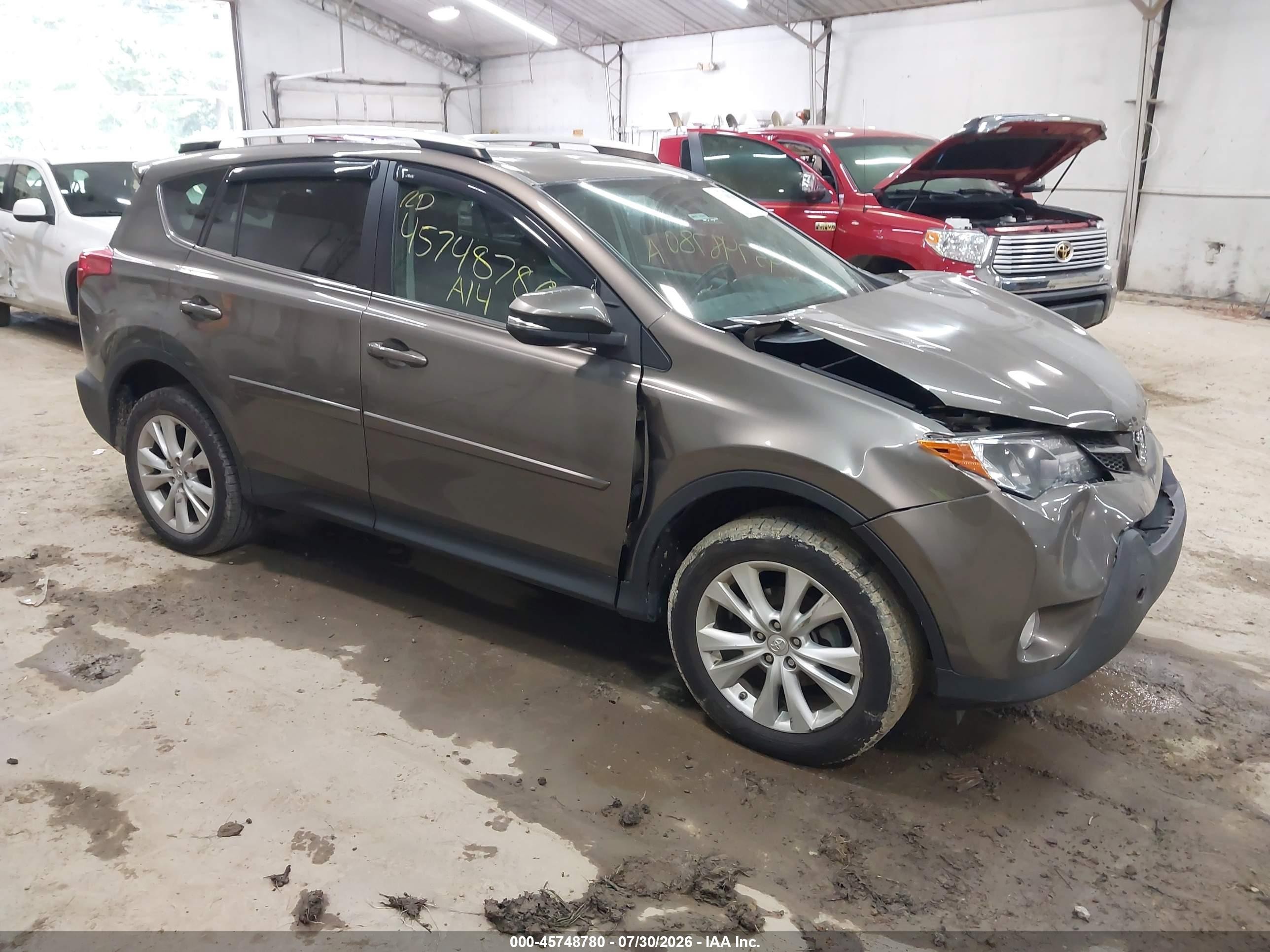 2014 Toyota Rav4 Limited Gold vin: 2T3YFREV2EW110982