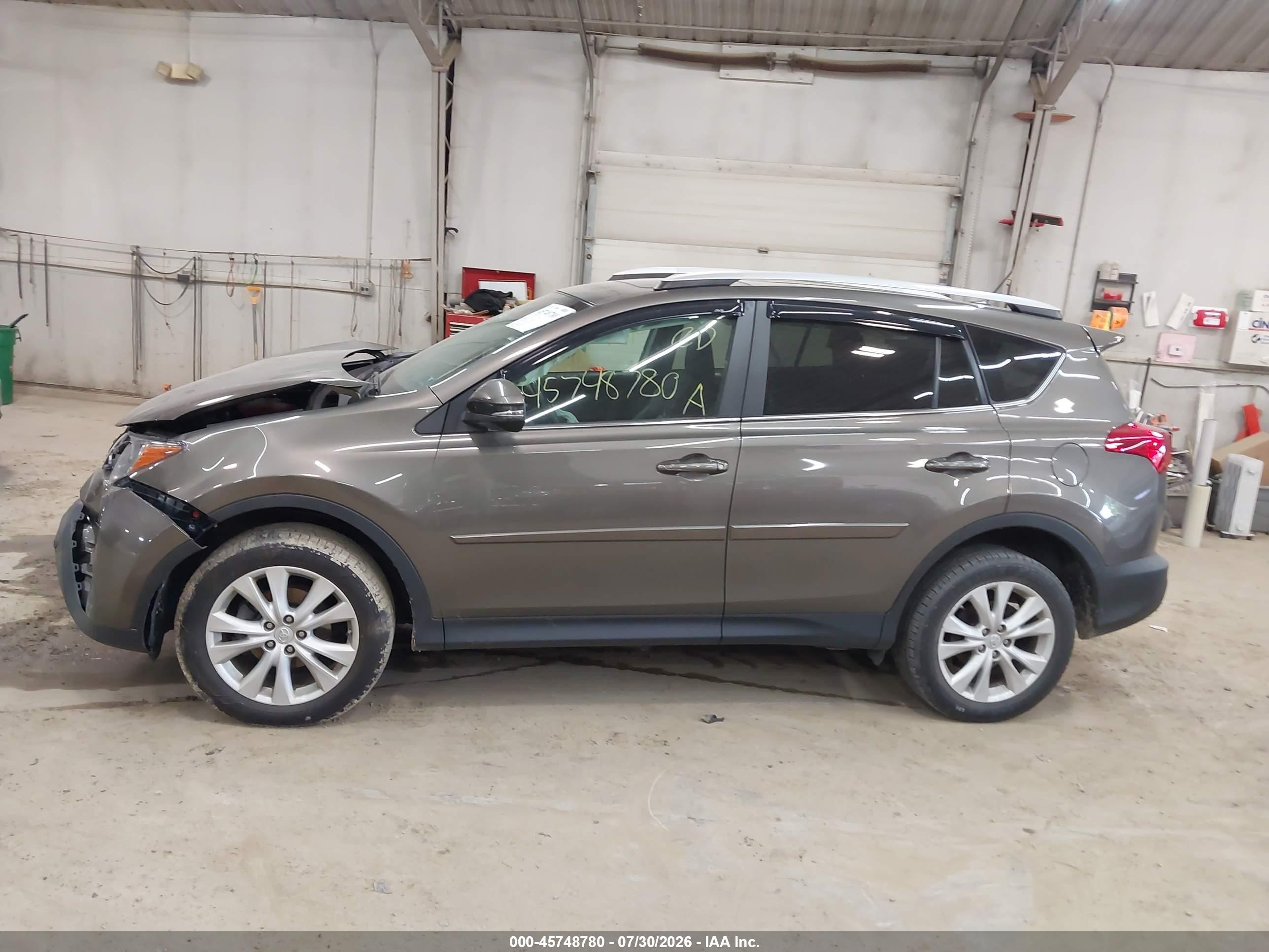 2014 Toyota Rav4 Limited Gold vin: 2T3YFREV2EW110982