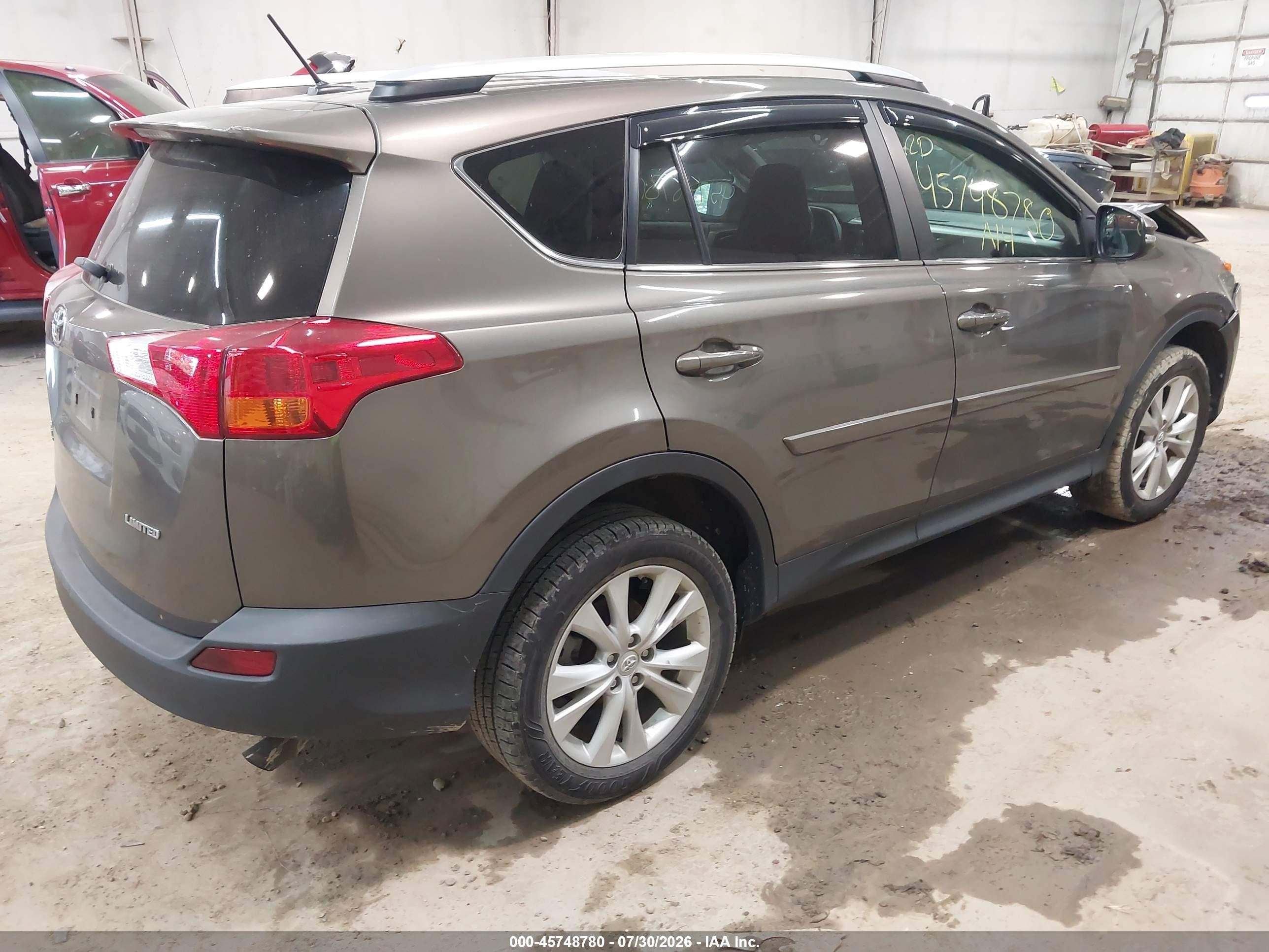 2014 Toyota Rav4 Limited Gold vin: 2T3YFREV2EW110982
