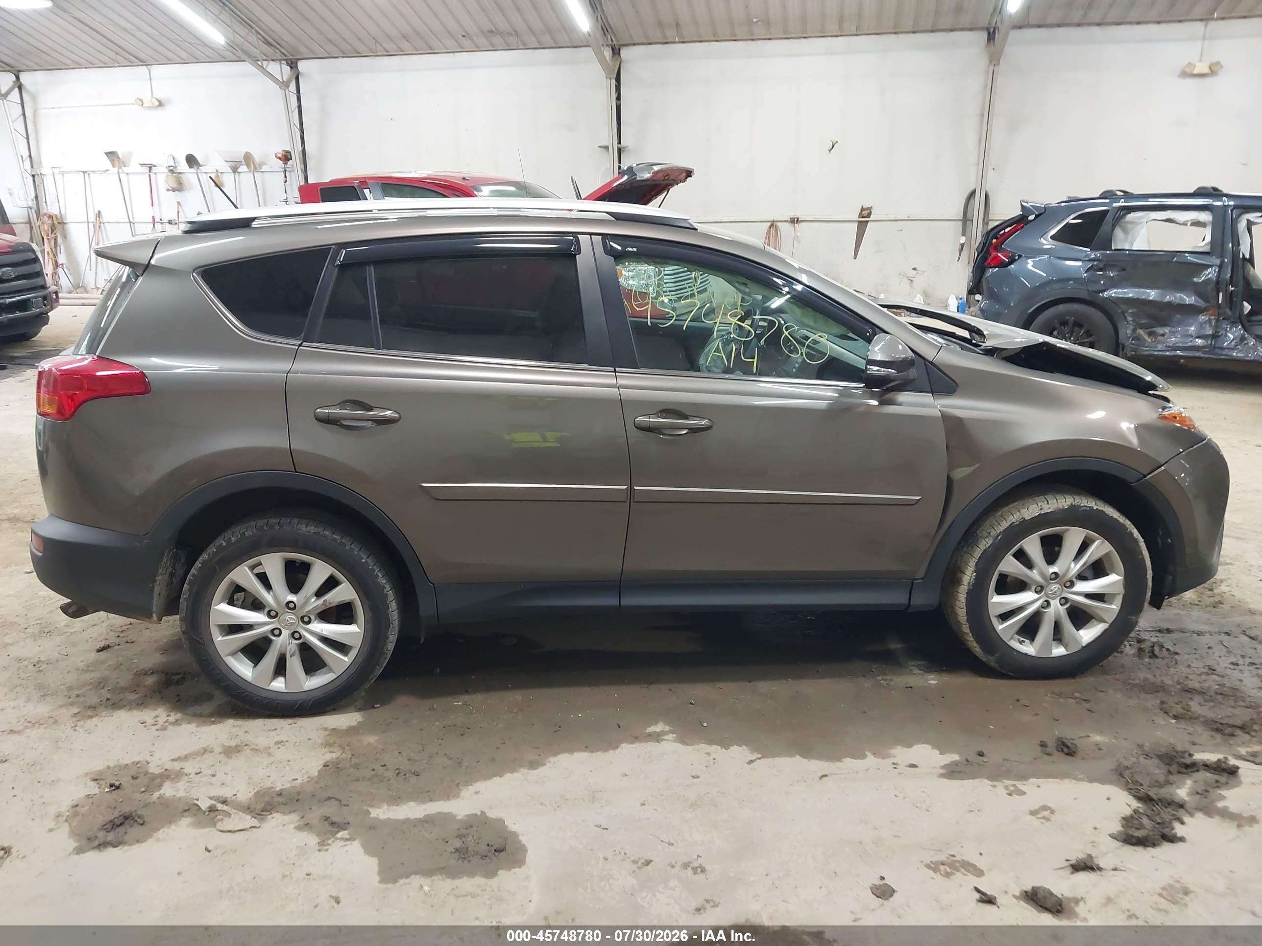 2014 Toyota Rav4 Limited Gold vin: 2T3YFREV2EW110982