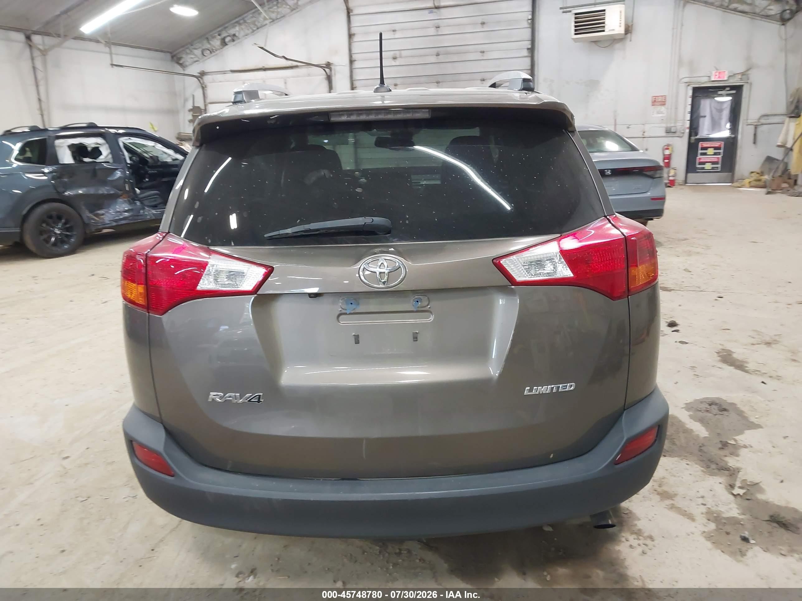 2014 Toyota Rav4 Limited Gold vin: 2T3YFREV2EW110982