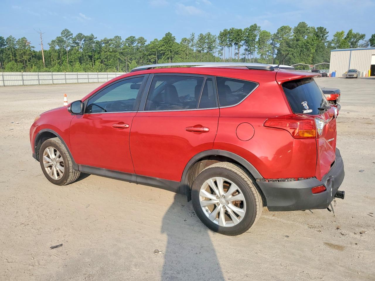 2014 Toyota Rav4 Limited Красный vin: 2T3YFREV2EW116944