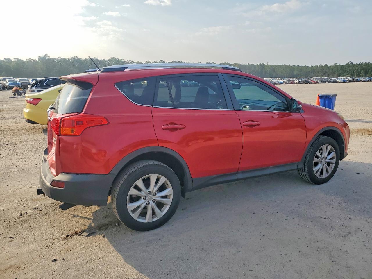 2014 Toyota Rav4 Limited Красный vin: 2T3YFREV2EW116944