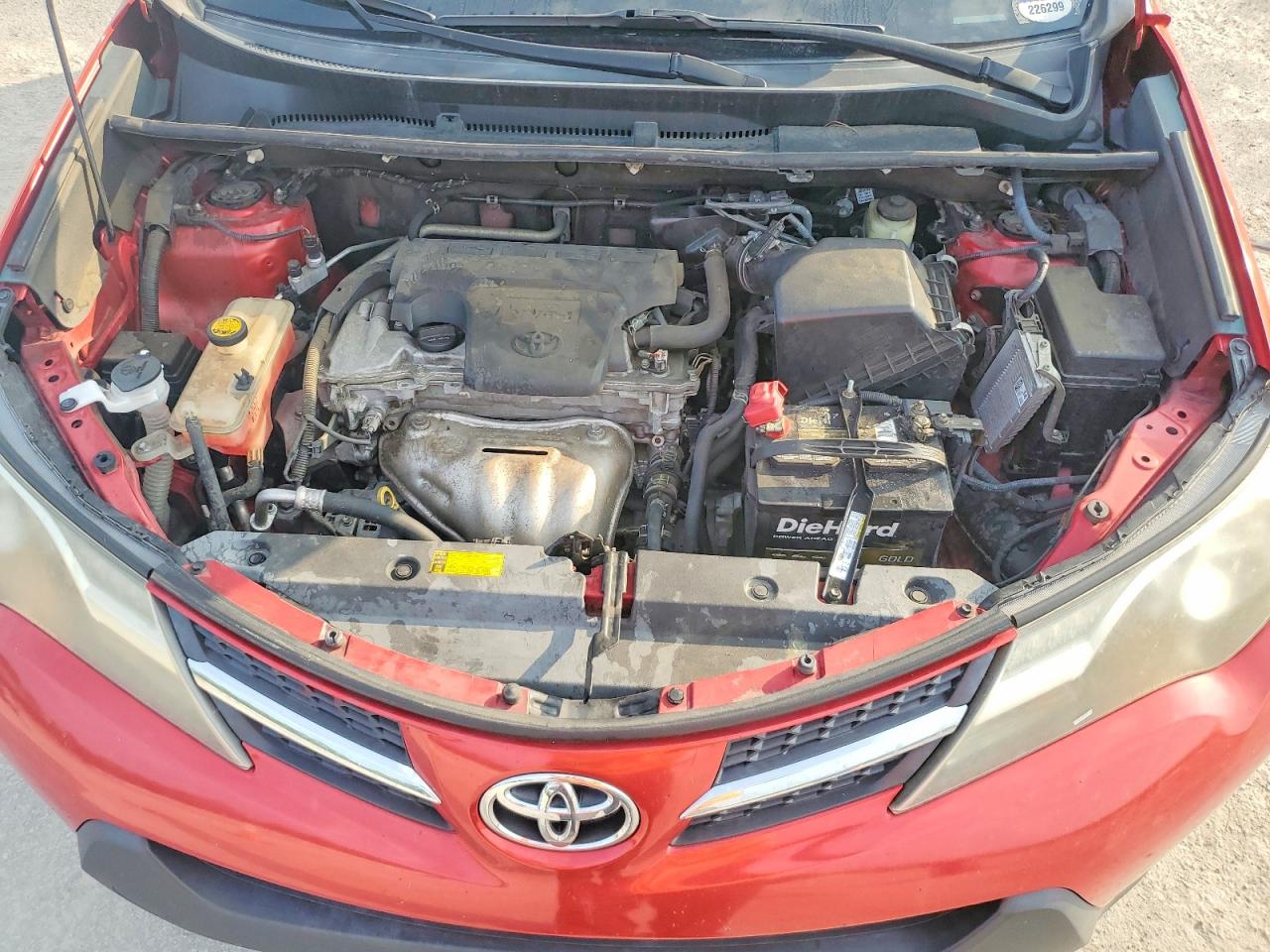 2014 Toyota Rav4 Limited Красный vin: 2T3YFREV2EW116944