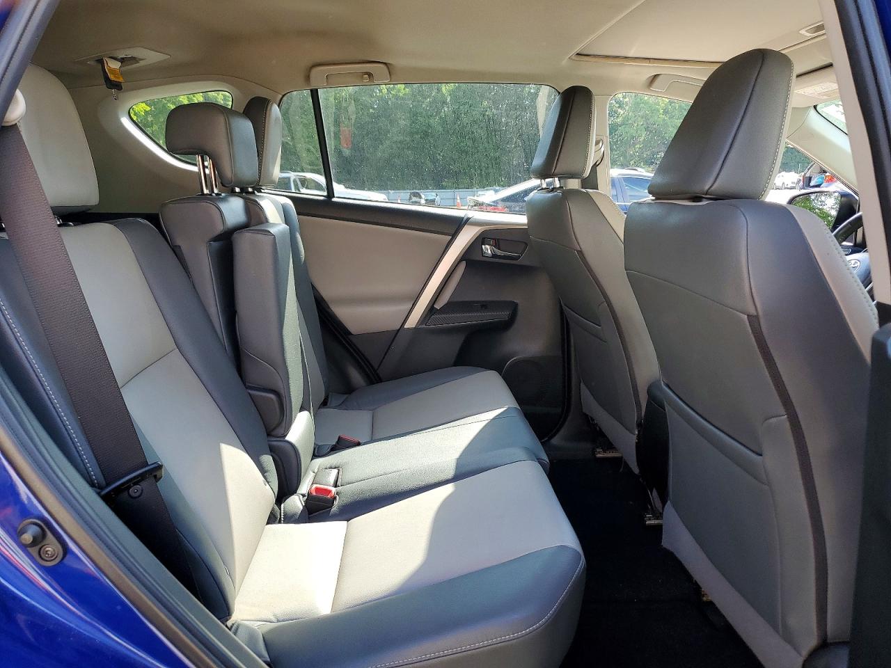 2014 Toyota Rav4 Limited Blue vin: 2T3YFREV2EW120721