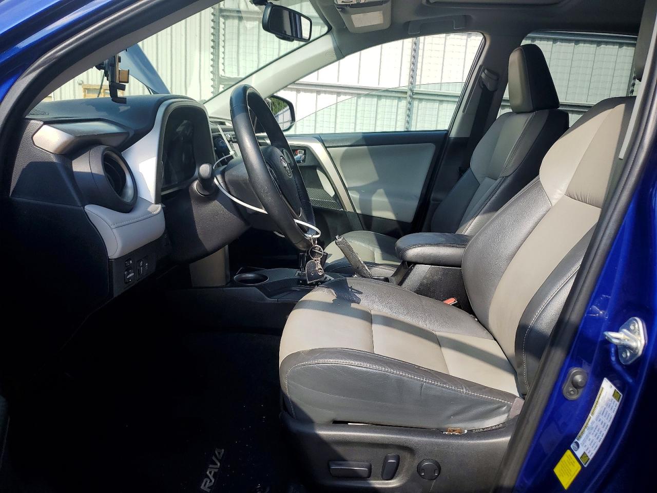 2014 Toyota Rav4 Limited Blue vin: 2T3YFREV2EW120721
