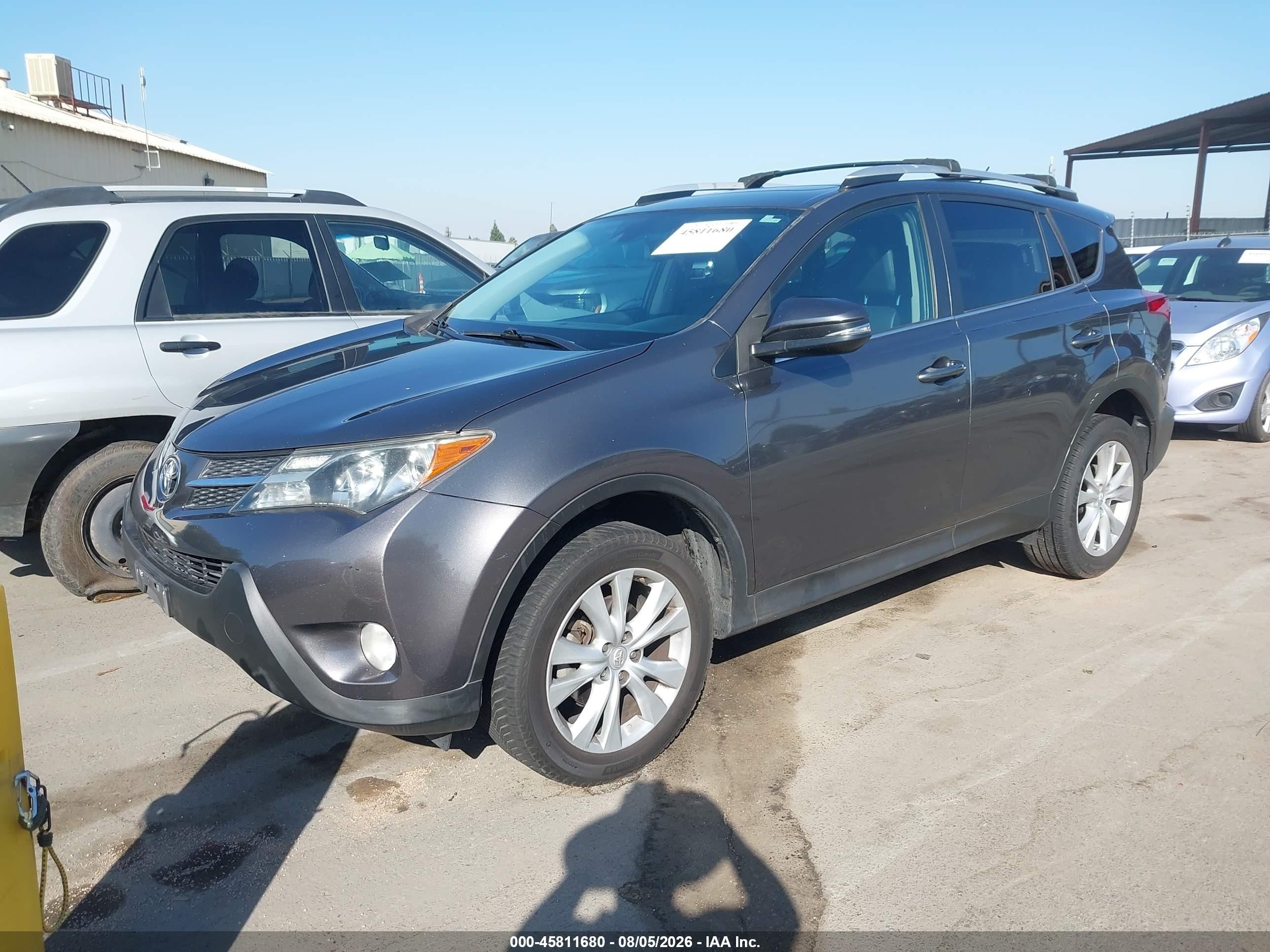 2015 Toyota Rav4 Limited Gray vin: 2T3YFREV2FW136905