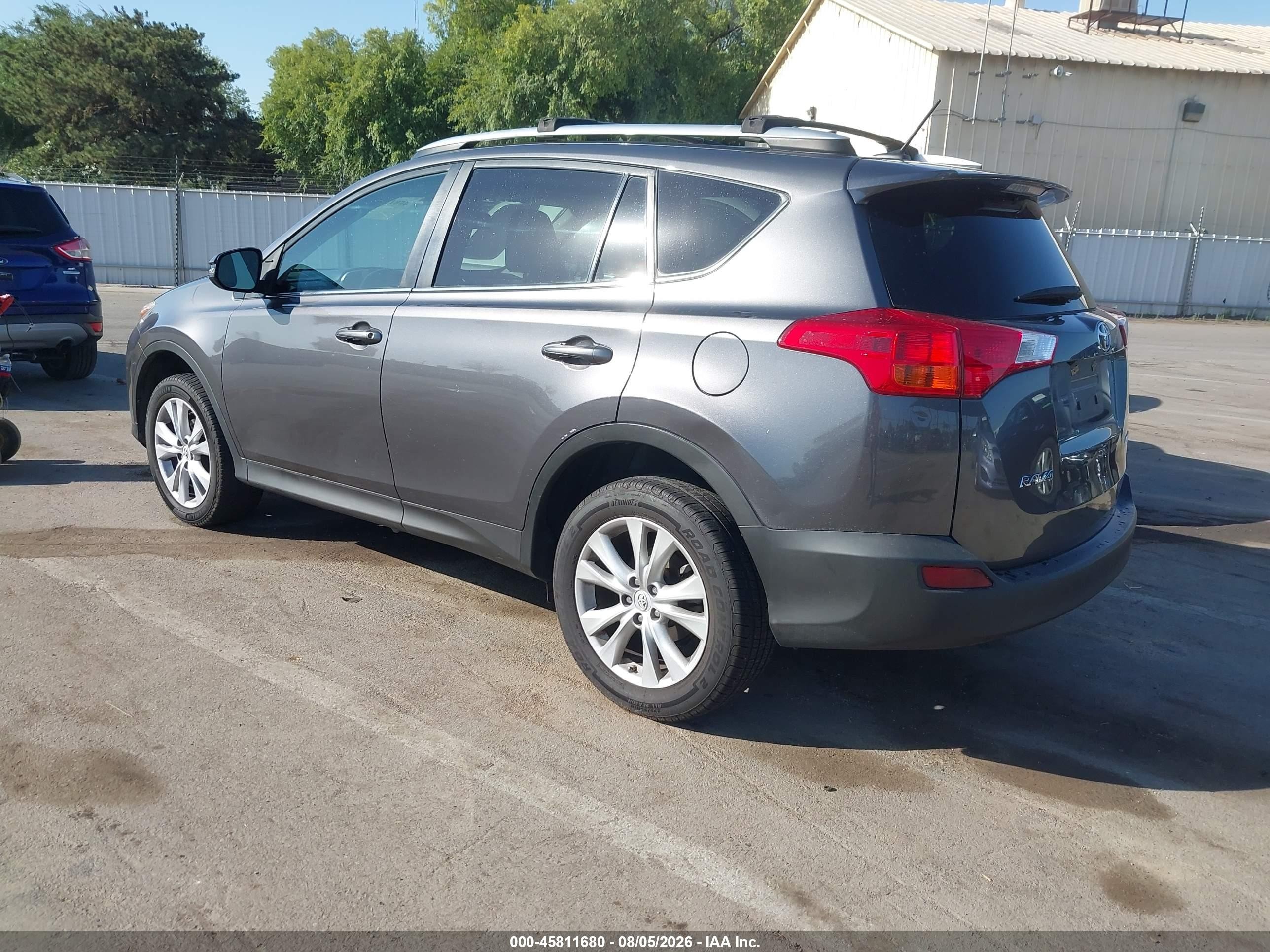 2015 Toyota Rav4 Limited Gray vin: 2T3YFREV2FW136905