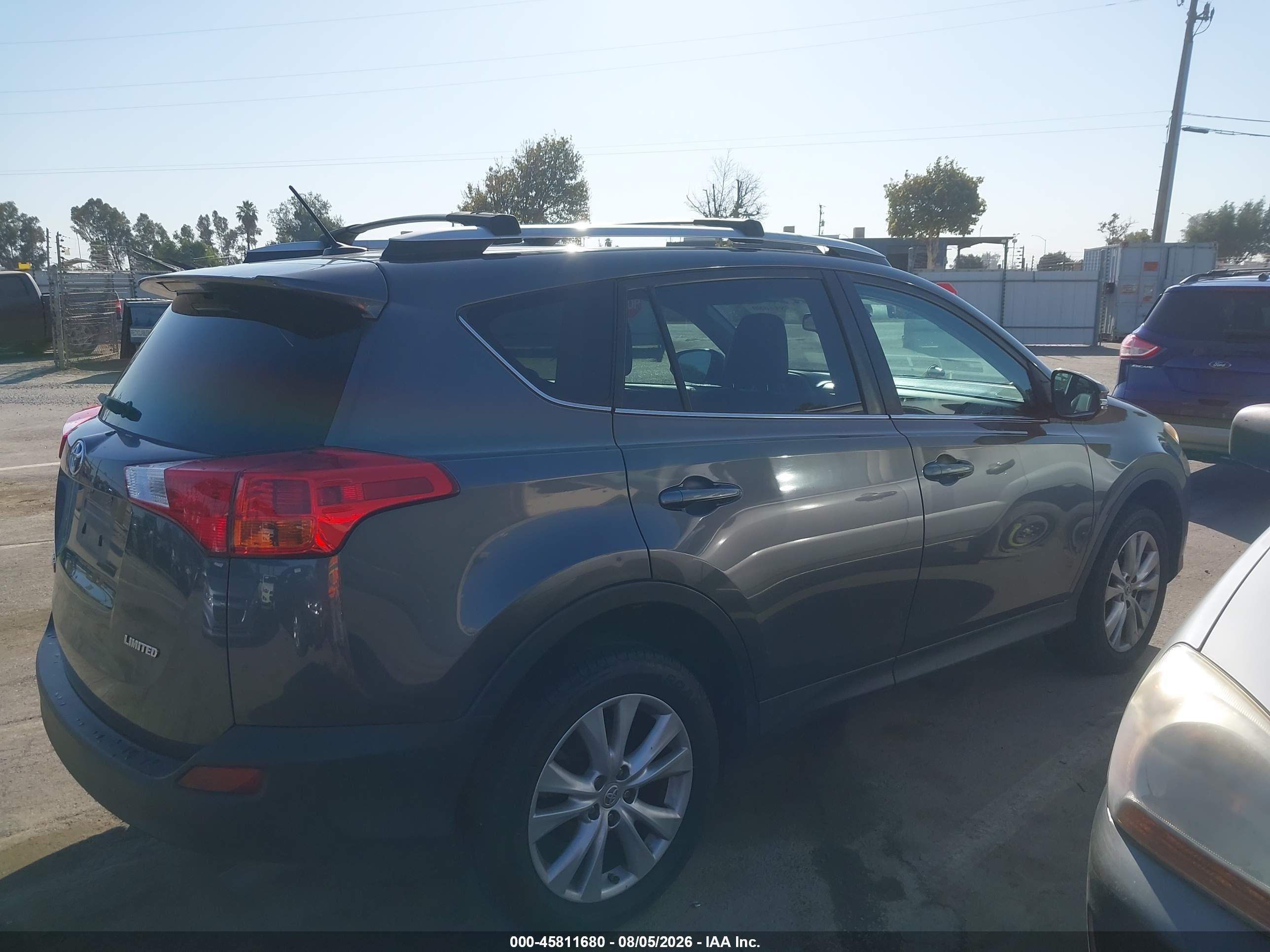 2015 Toyota Rav4 Limited Gray vin: 2T3YFREV2FW136905
