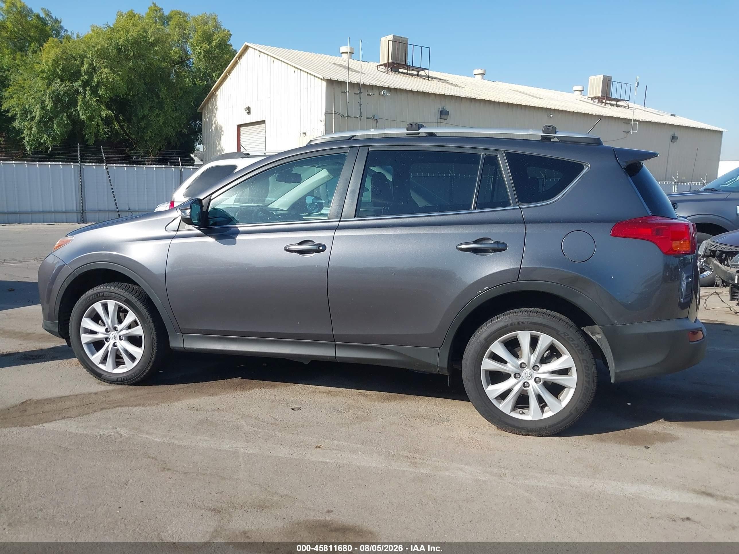 2015 Toyota Rav4 Limited Gray vin: 2T3YFREV2FW136905