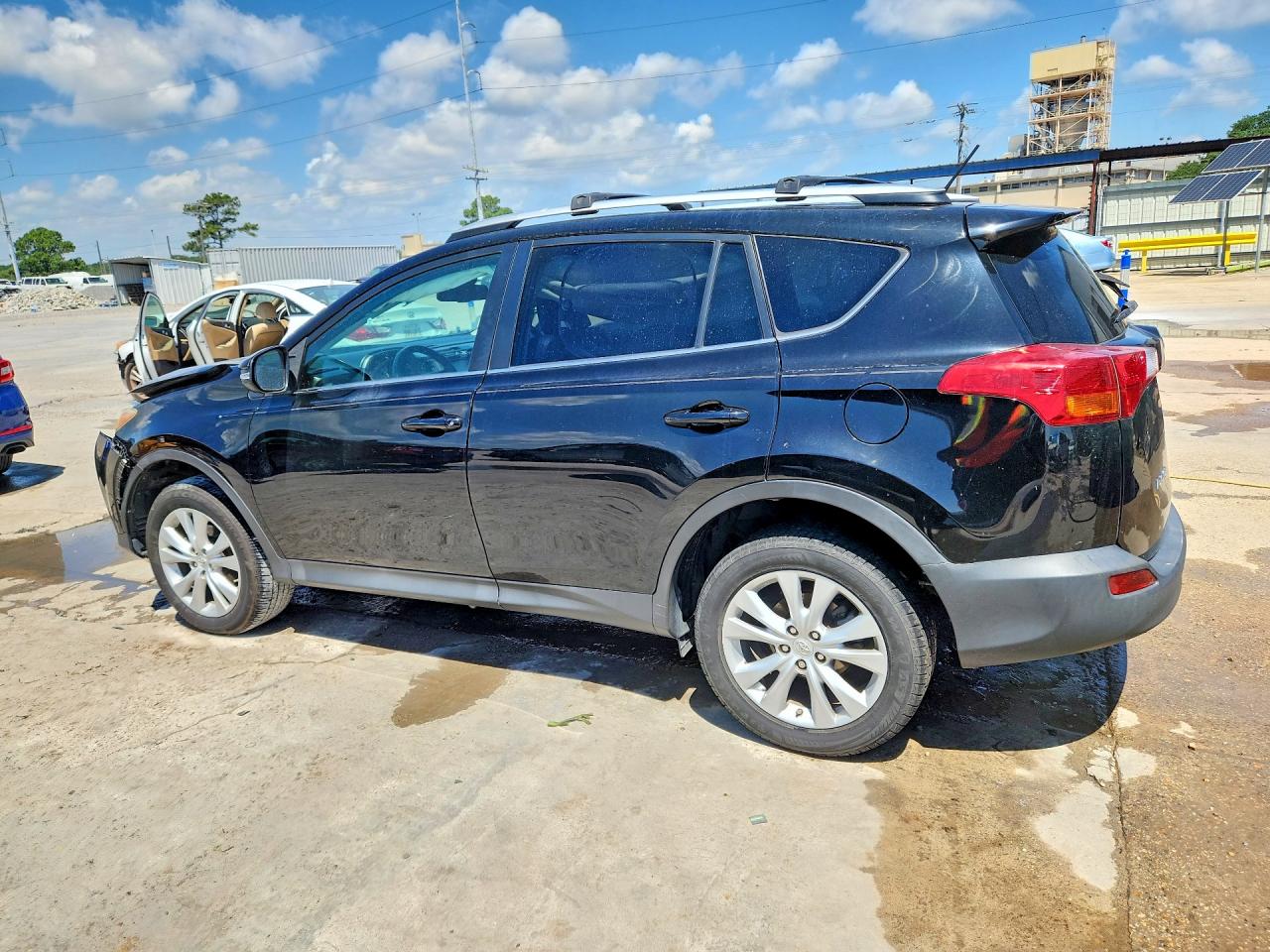 2015 Toyota Rav4 Limited Black vin: 2T3YFREV2FW152490