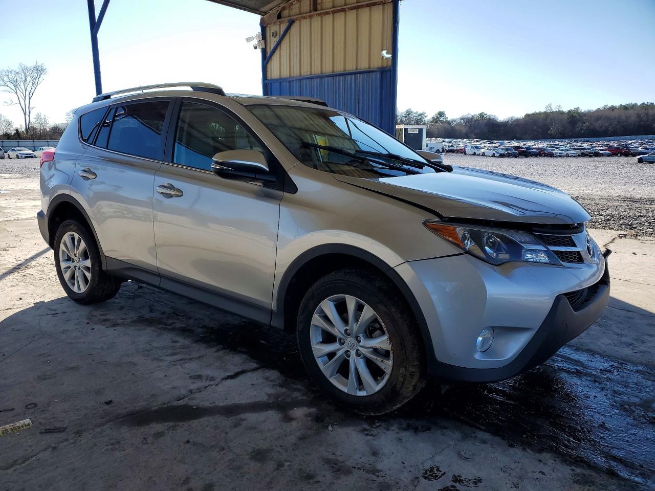 2015 Toyota Rav4 Limited Silver vin: 2T3YFREV2FW156748