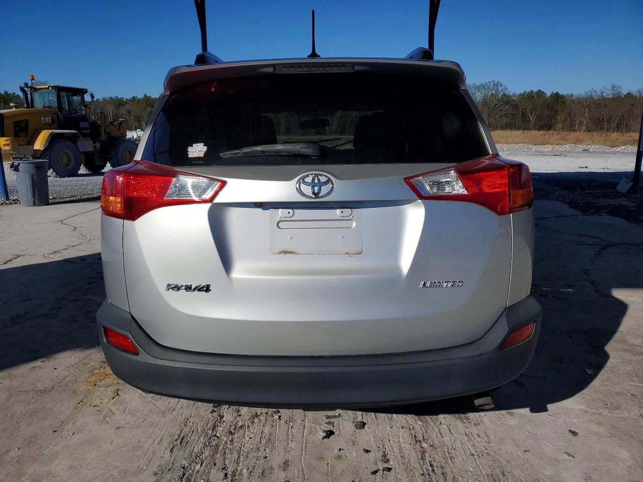 2015 Toyota Rav4 Limited Silver vin: 2T3YFREV2FW156748
